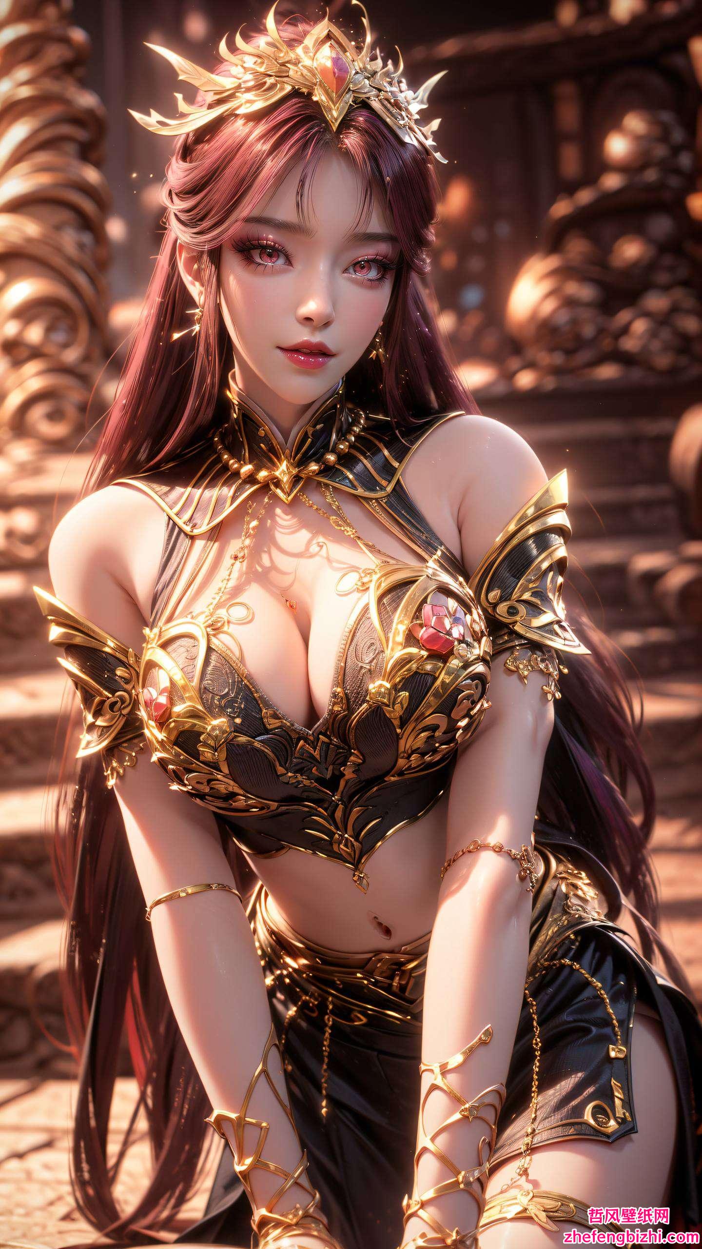 如同国漫中的女神毒血夫人