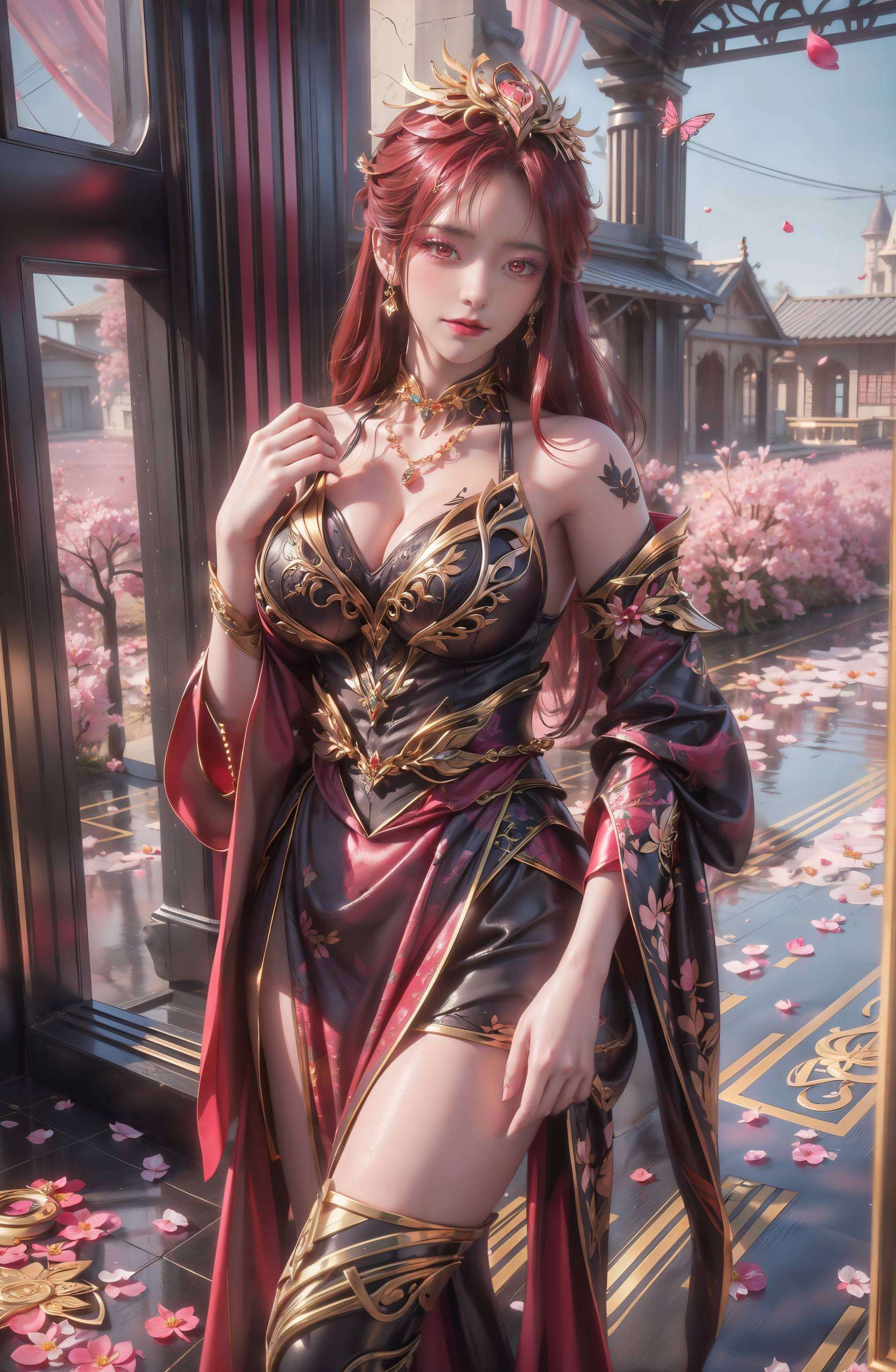 时而冷酷无情既有毒血夫人的妖娆