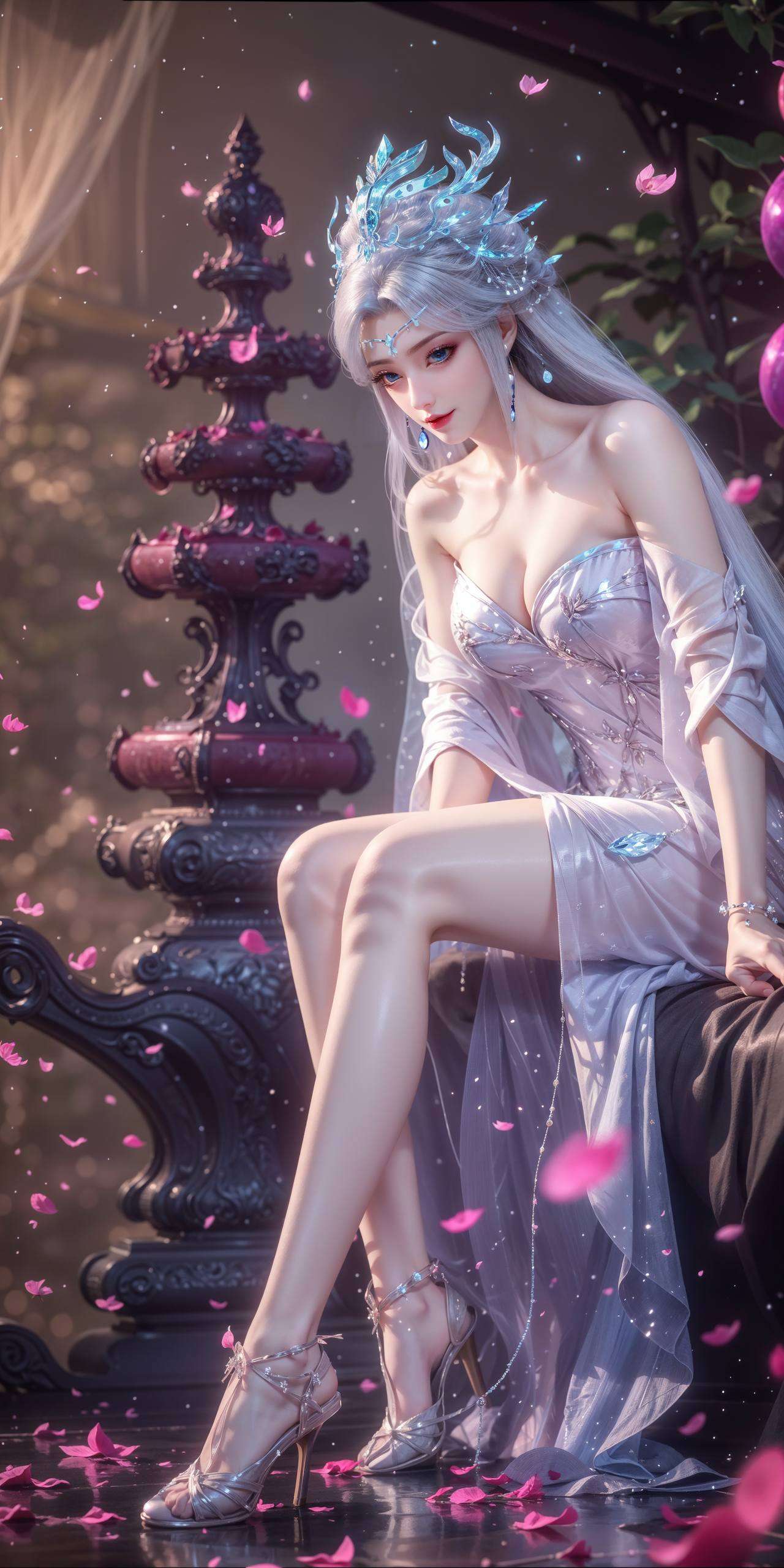 将宁雨蝶玄的婉约气质完美展现又不失动漫美女的灵动