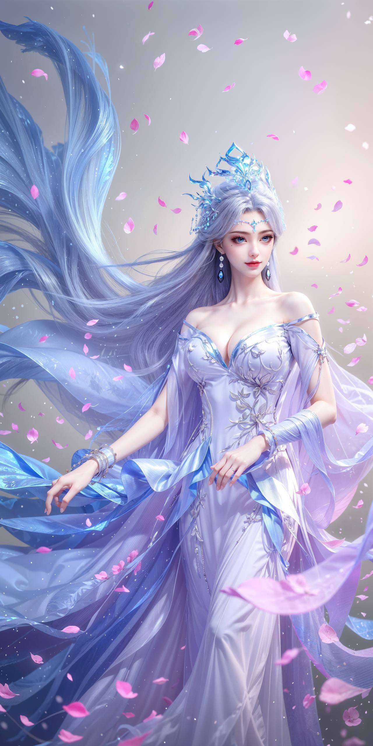 宁雨蝶翩翩起舞每一笔触都散发着动漫美女的灵动气息