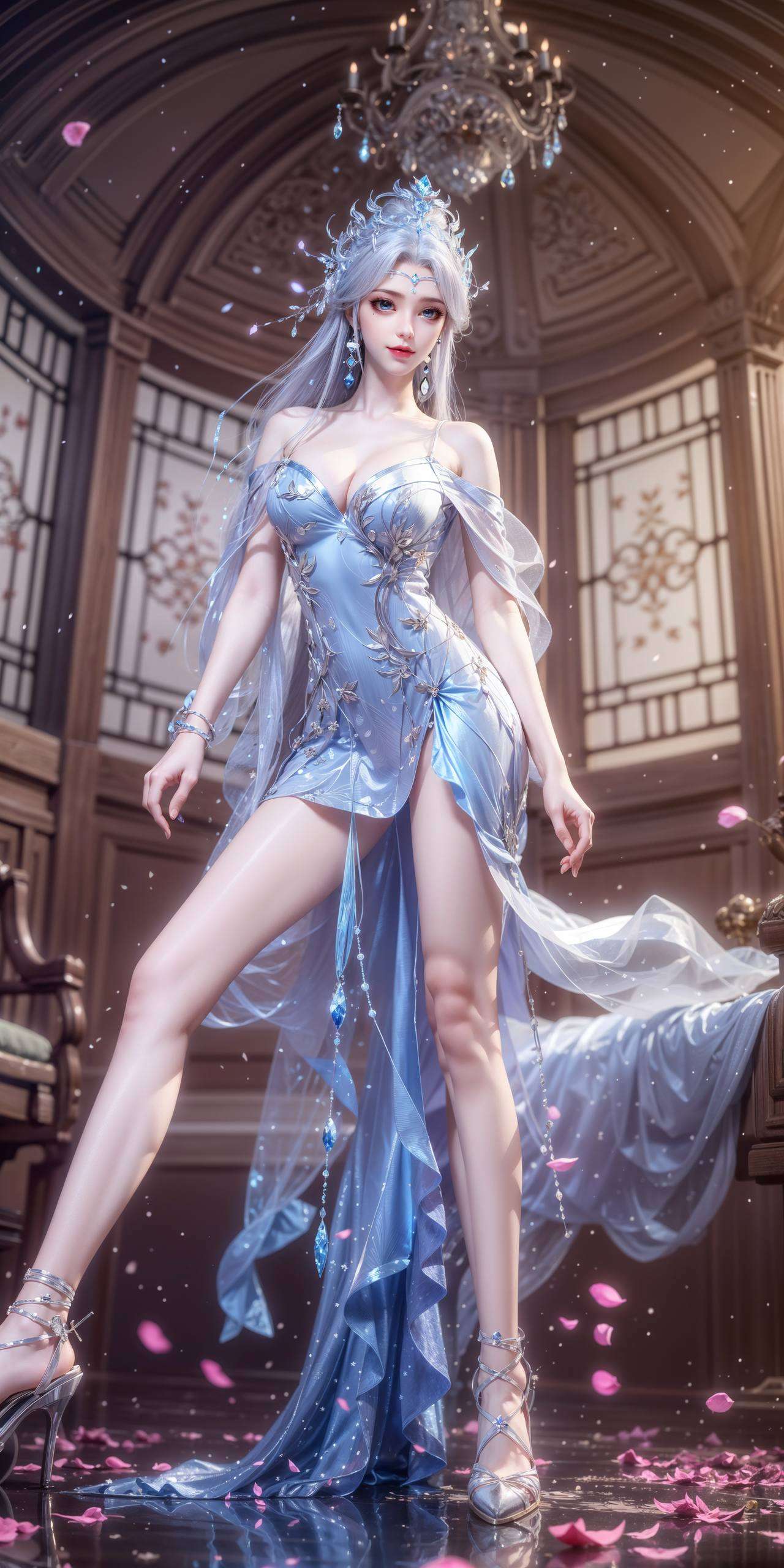 不妨来一张宁雨蝶的壁纸这位来自国漫百炼成神的绝世美女