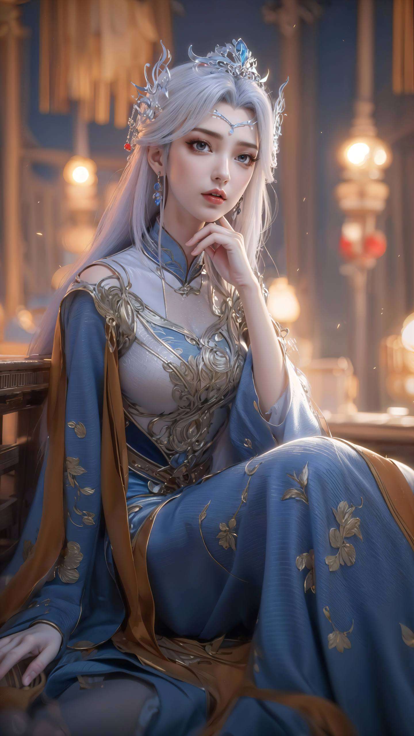 融合了宁雨蝶的优雅与玄幻元素这次