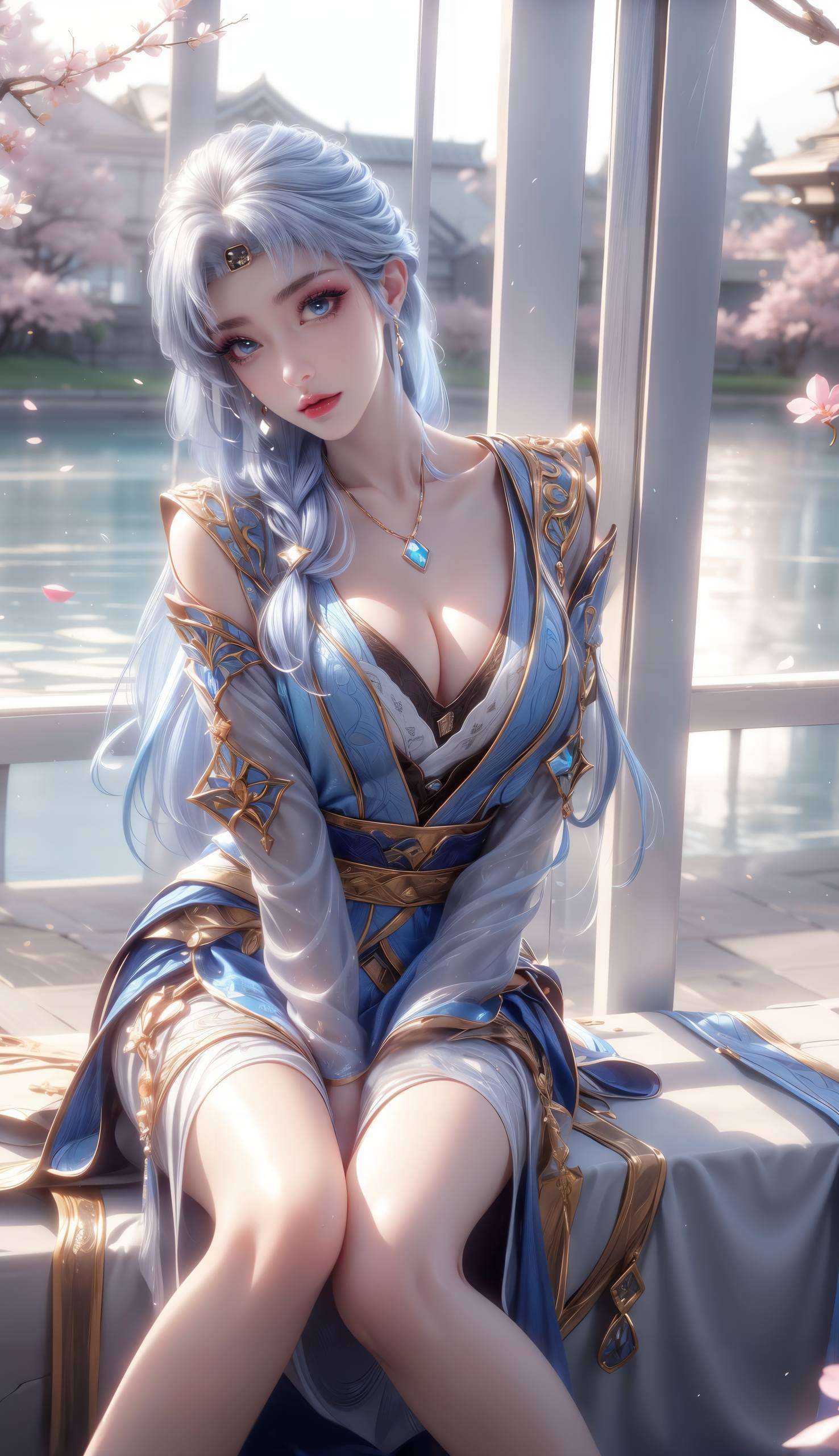 她的每一次挥翅穿梭在繁花之中