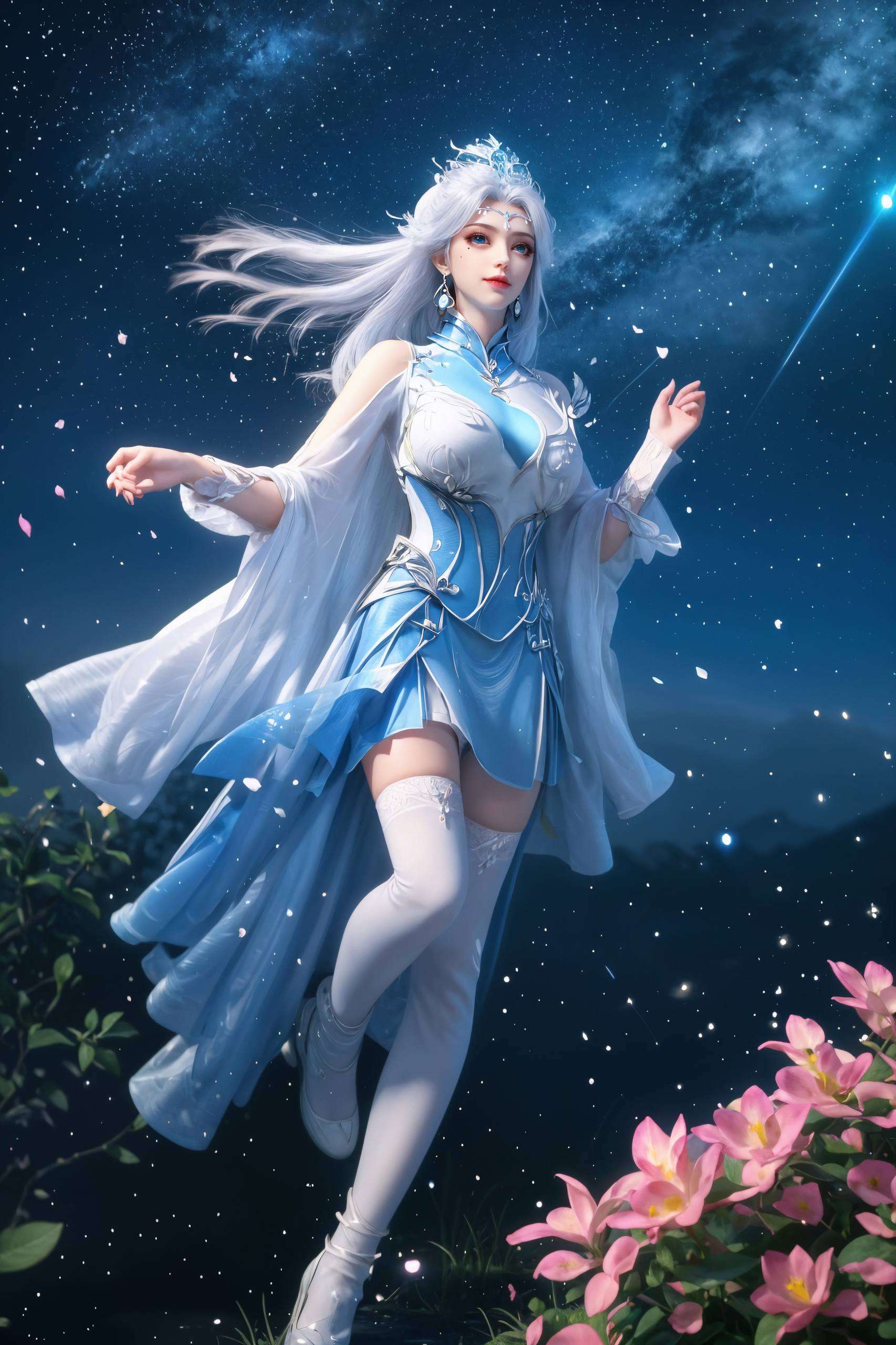 她是国漫《百炼成神》中的灵魂人物快来收藏这款宁雨蝶壁纸