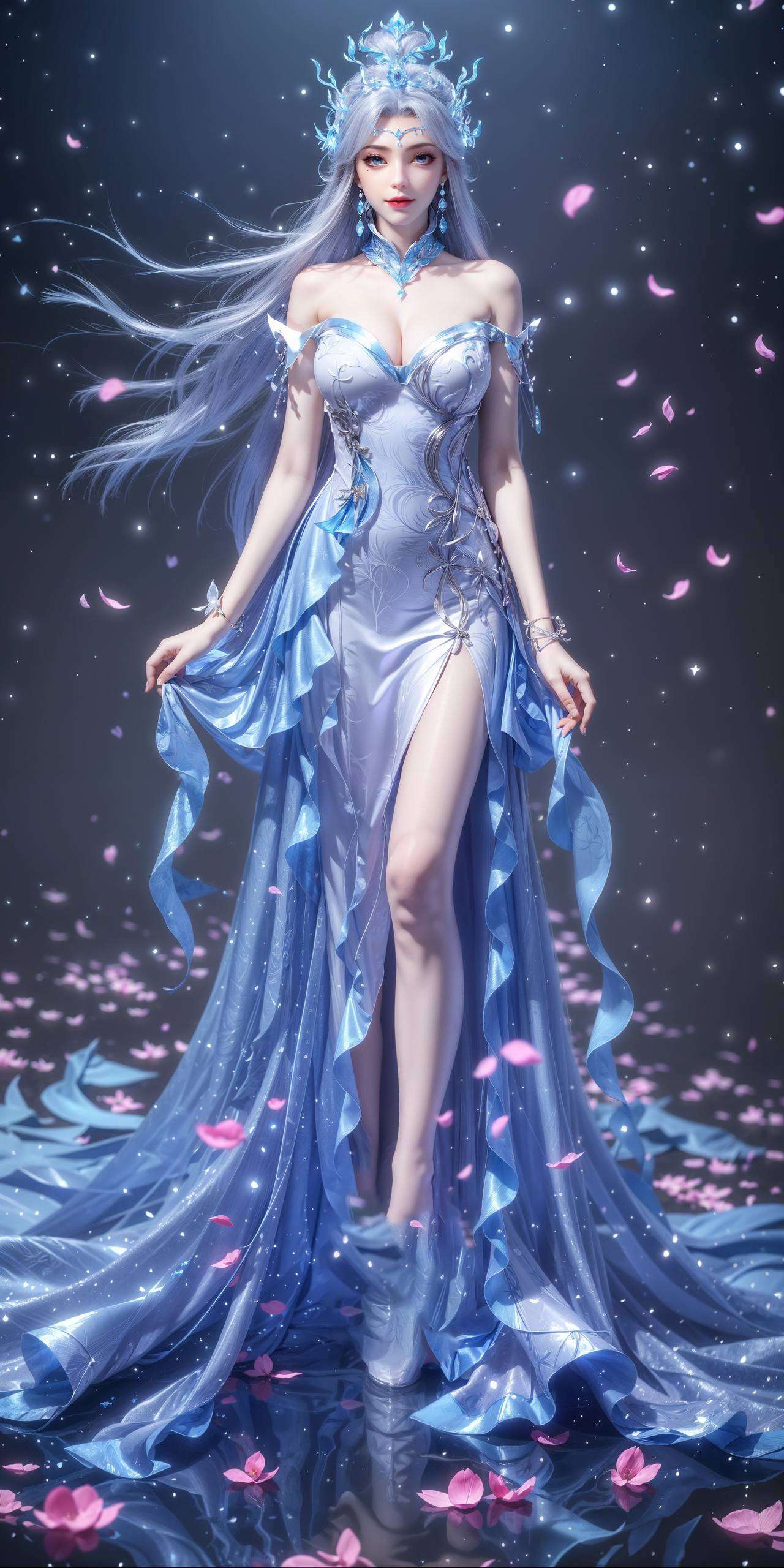 宁雨蝶如同翩翩起舞的蝴蝶而在这场视觉盛宴中