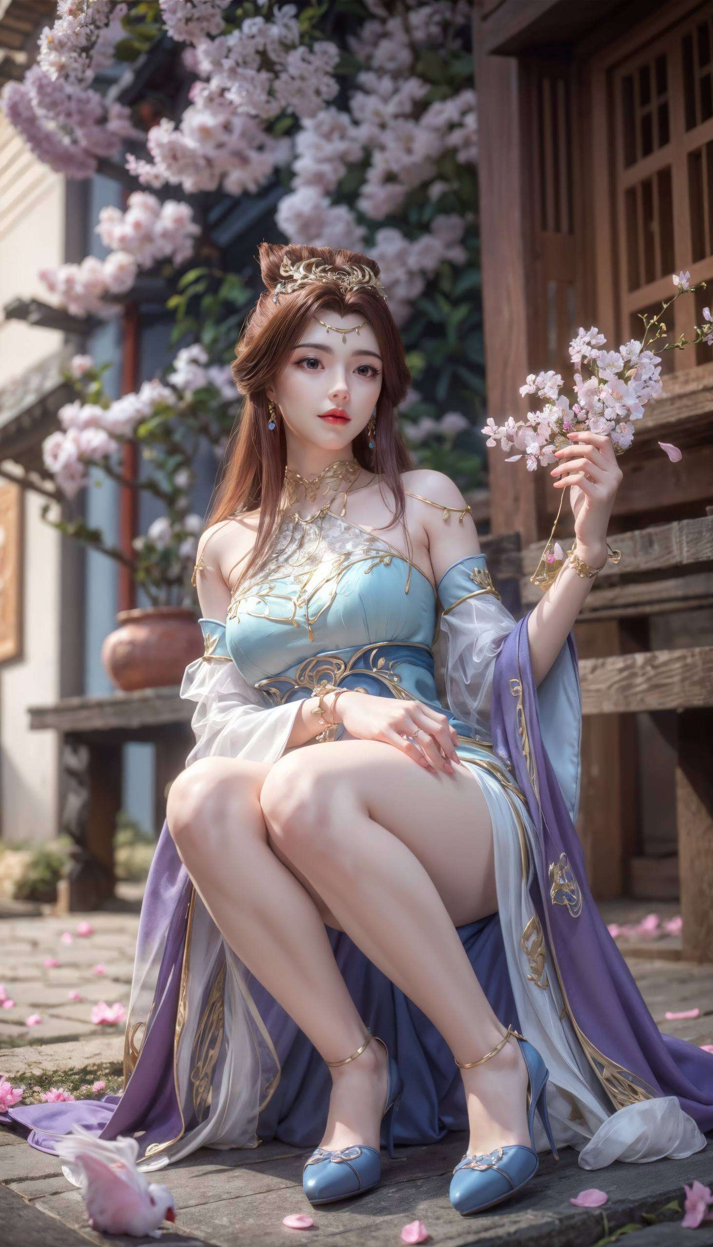 巧妙融合了国漫的玄幻元素苏灵韵以她独特的魅力