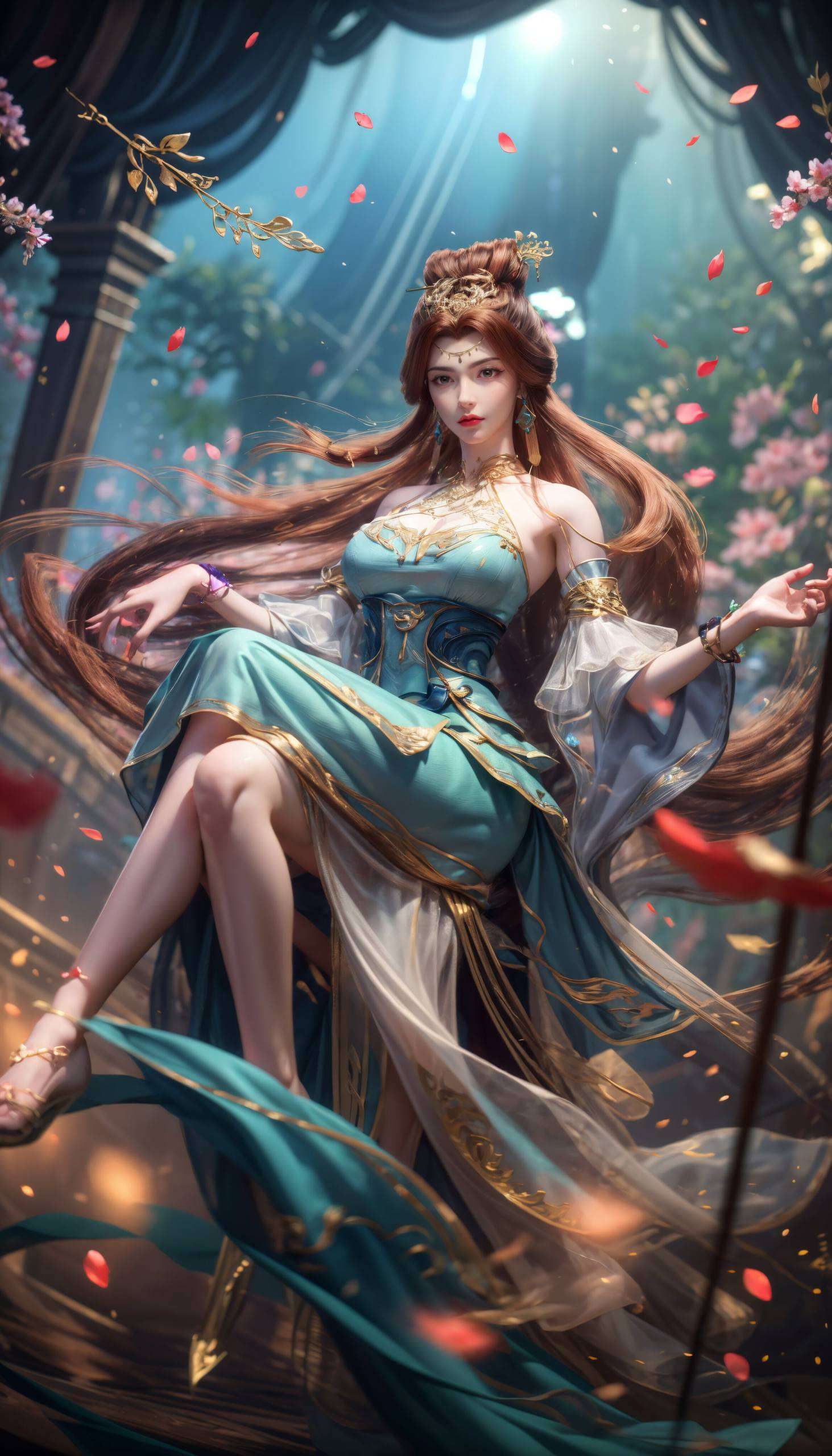 吹拂过国漫百炼成神中的苏灵韵她的眼神坚定