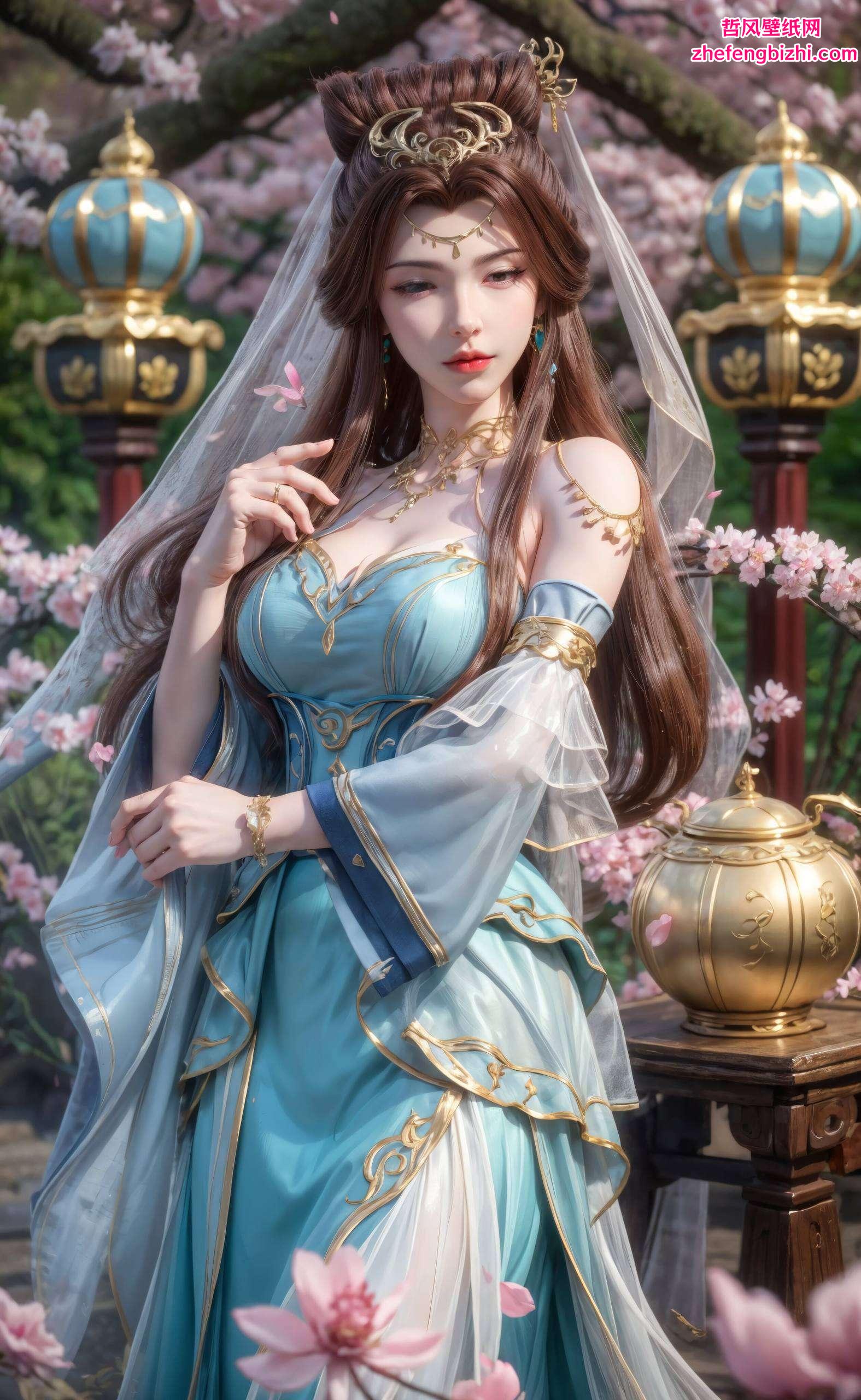 她的每一个动作、每一次微笑感受那份独特的玄幻之美