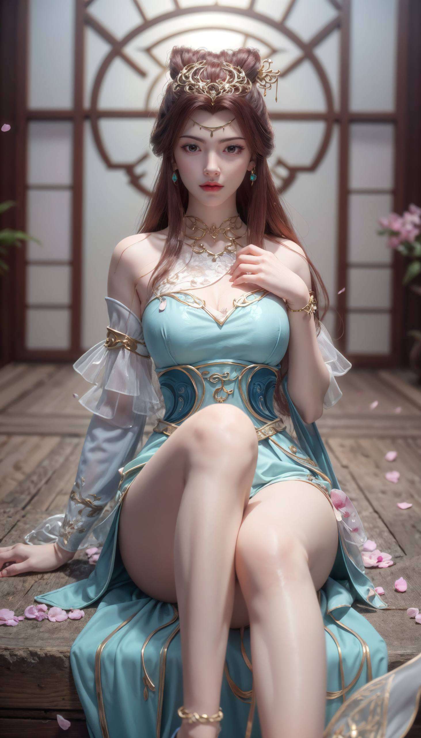 都让人仿佛置身于那神秘的玄幻世界更是无数动漫迷心中的国漫女神