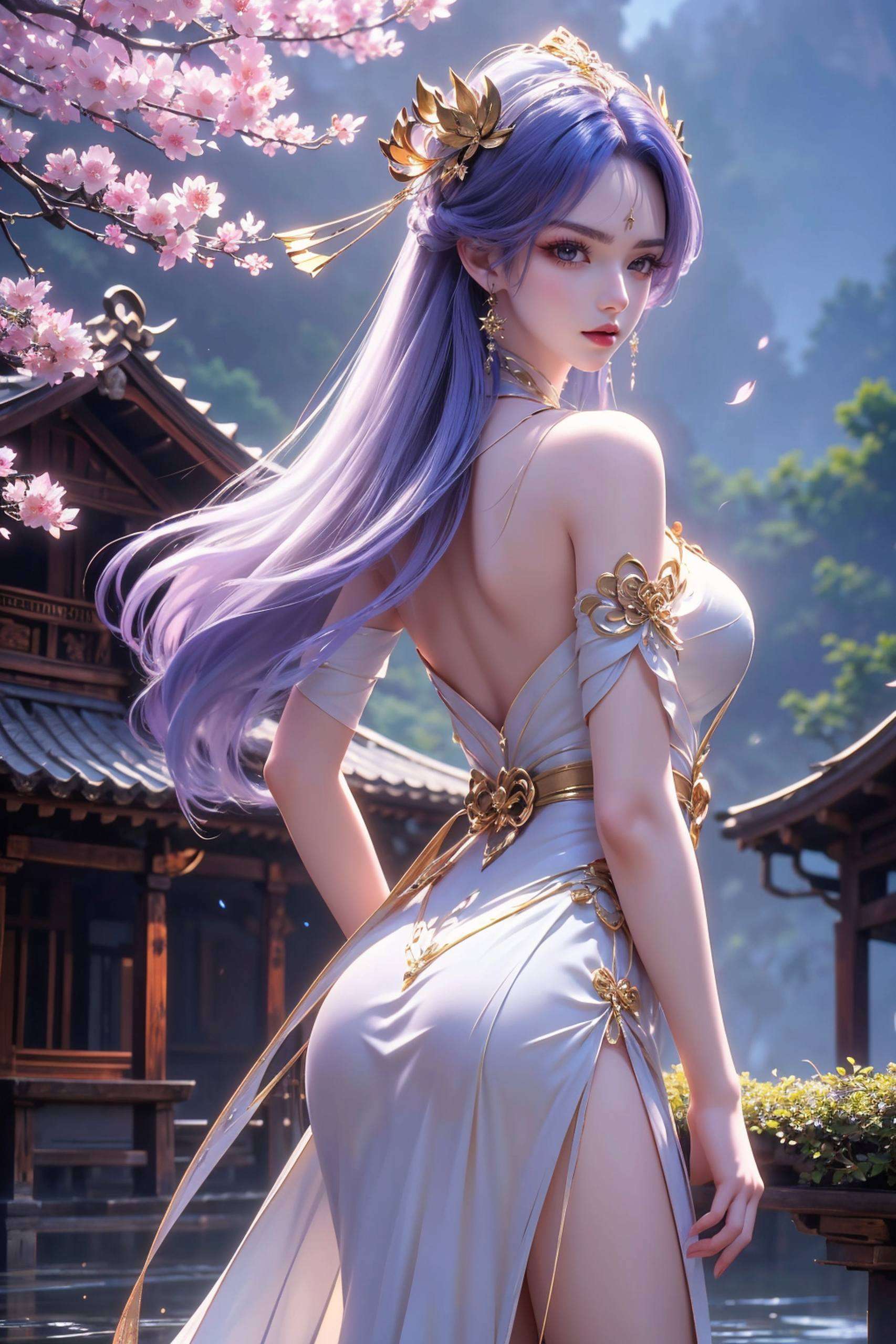 捕获了无数动漫爱好者的目光其中那优雅的天穹女神