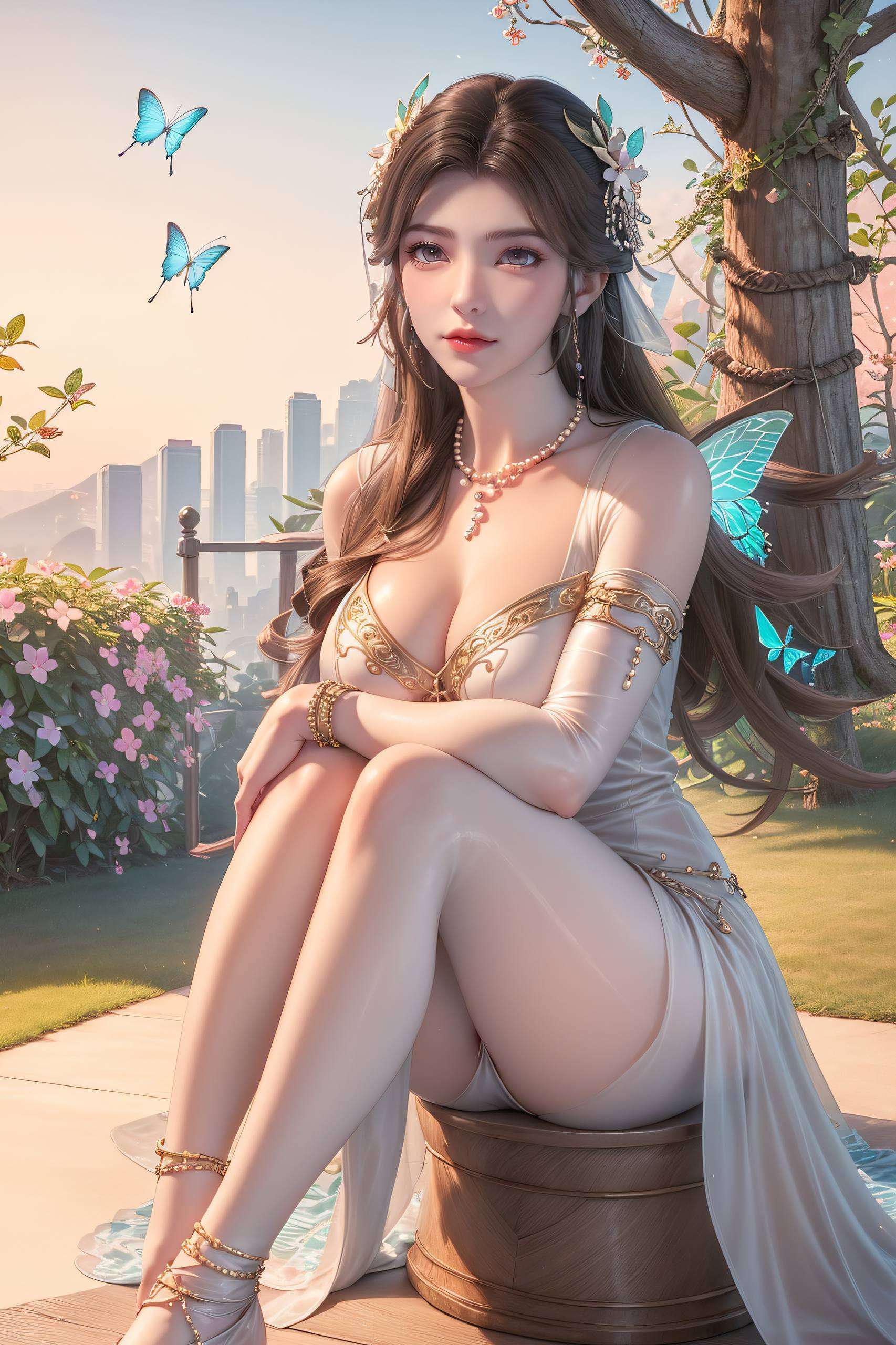 国漫女神与美女齐聚感受玄幻世界的魅力！精选溪幼琴、百炼成神等经典国漫角色