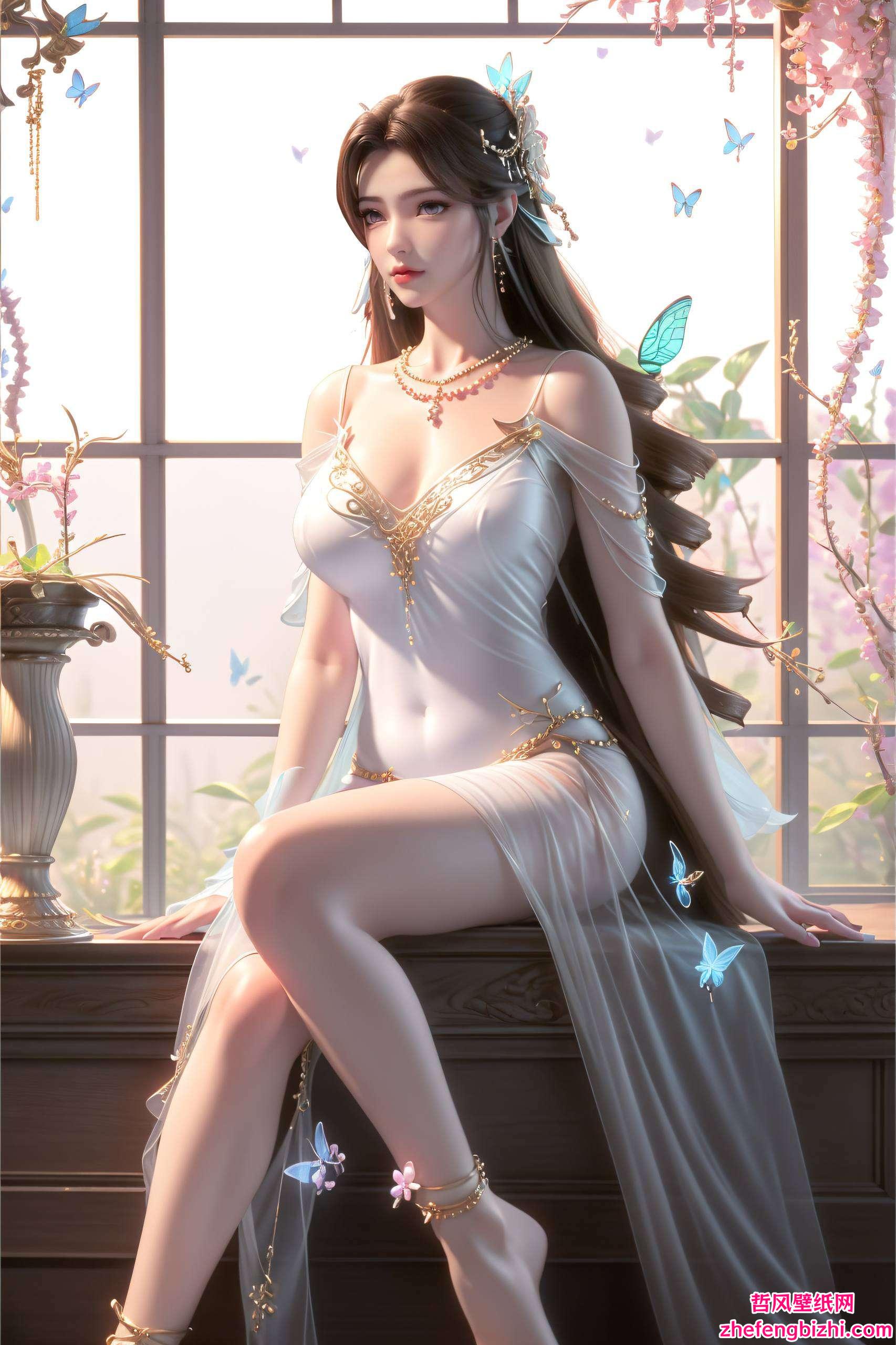 就像国漫中的细腻情感她的美丽