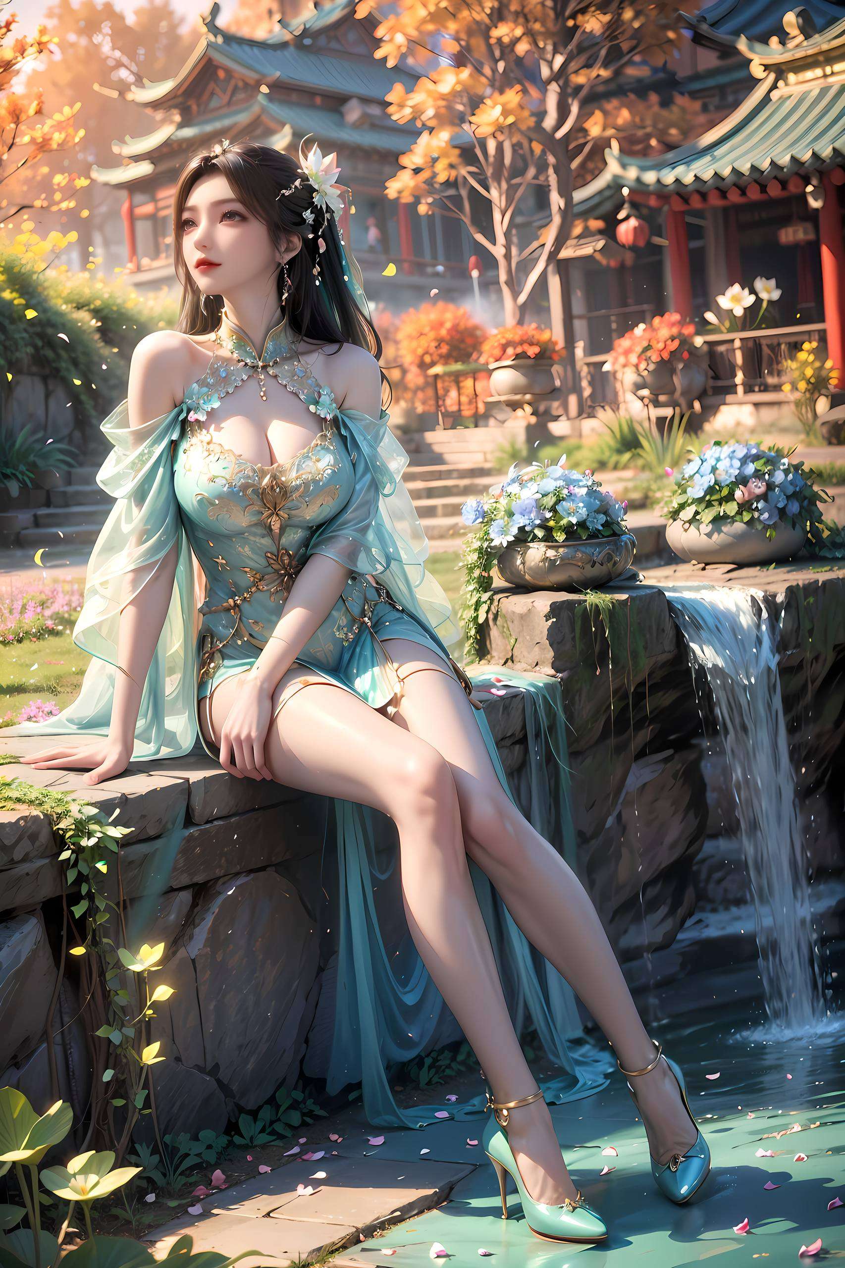溪幼琴以其独特的魅力吸引了无数粉丝在这个充满幻想与奇幻的国漫世界里