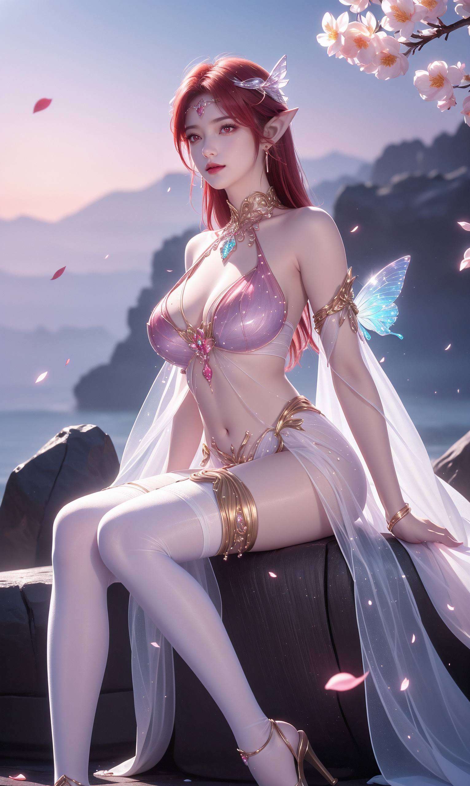 在这个充满幻想与色彩的国漫世界里夜瞳