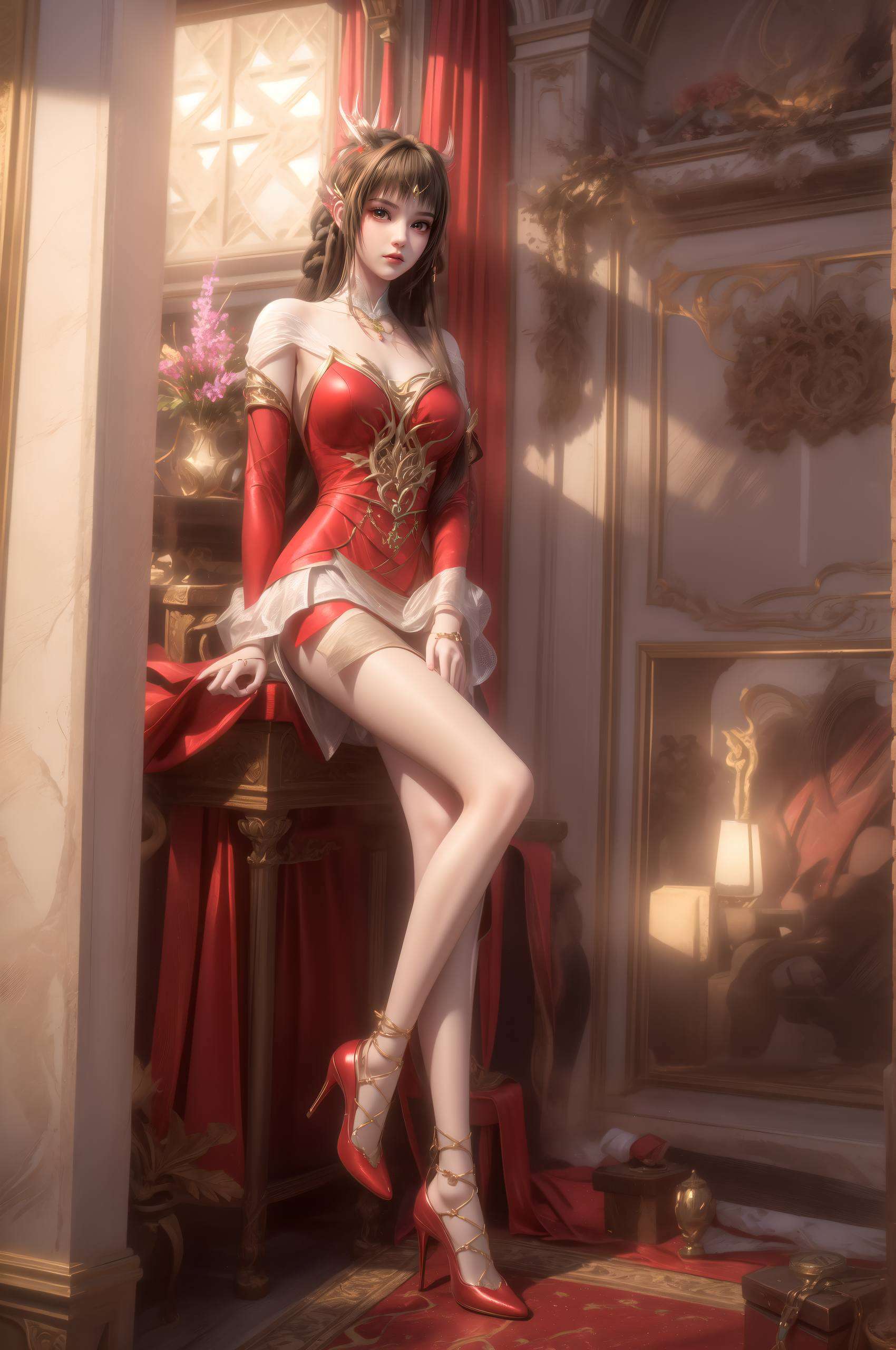穿越国漫的绚丽世界将国漫女神的婉约之美与动漫美女的灵动风姿完美融合