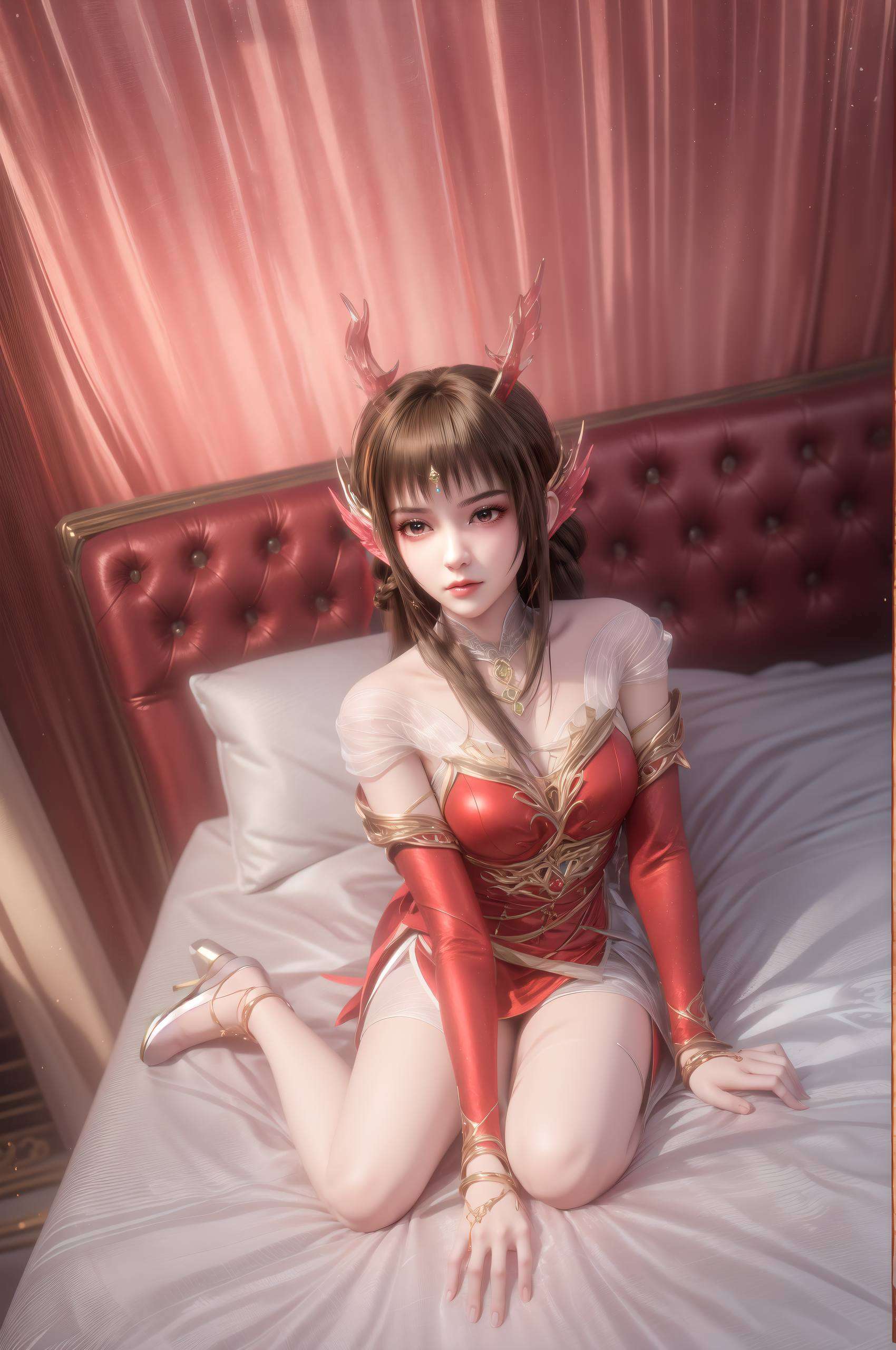 都仿佛蕴含着无穷的力量她的每一个动作