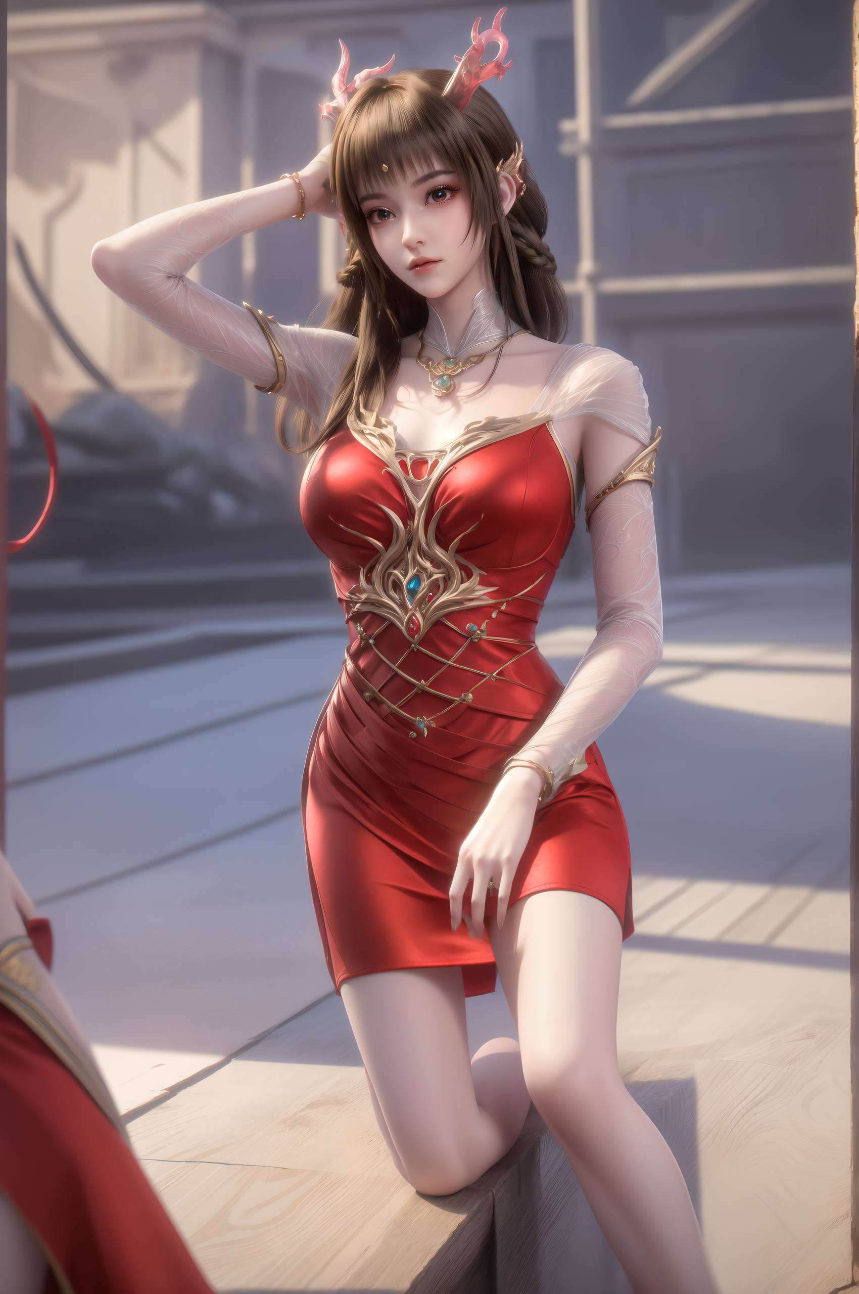 让你的电脑桌面也焕发青春活力吧！感受她们独特的魅力