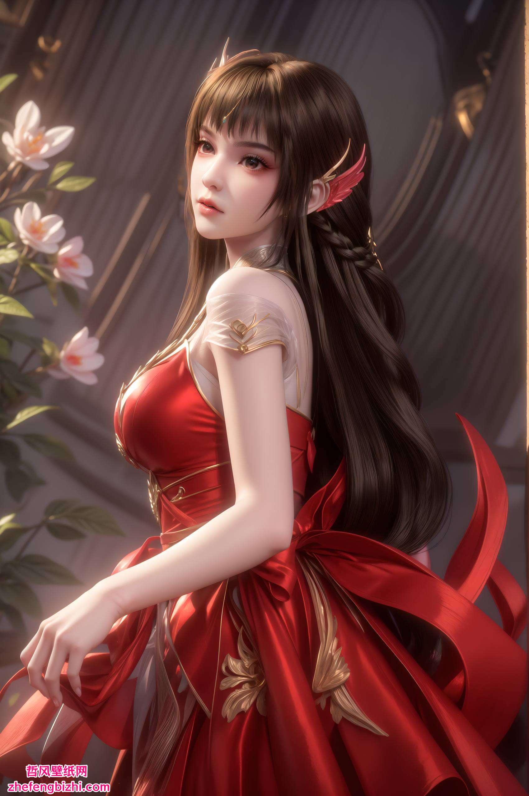 清雅而坚韧不仅展现了国漫女神的柔美