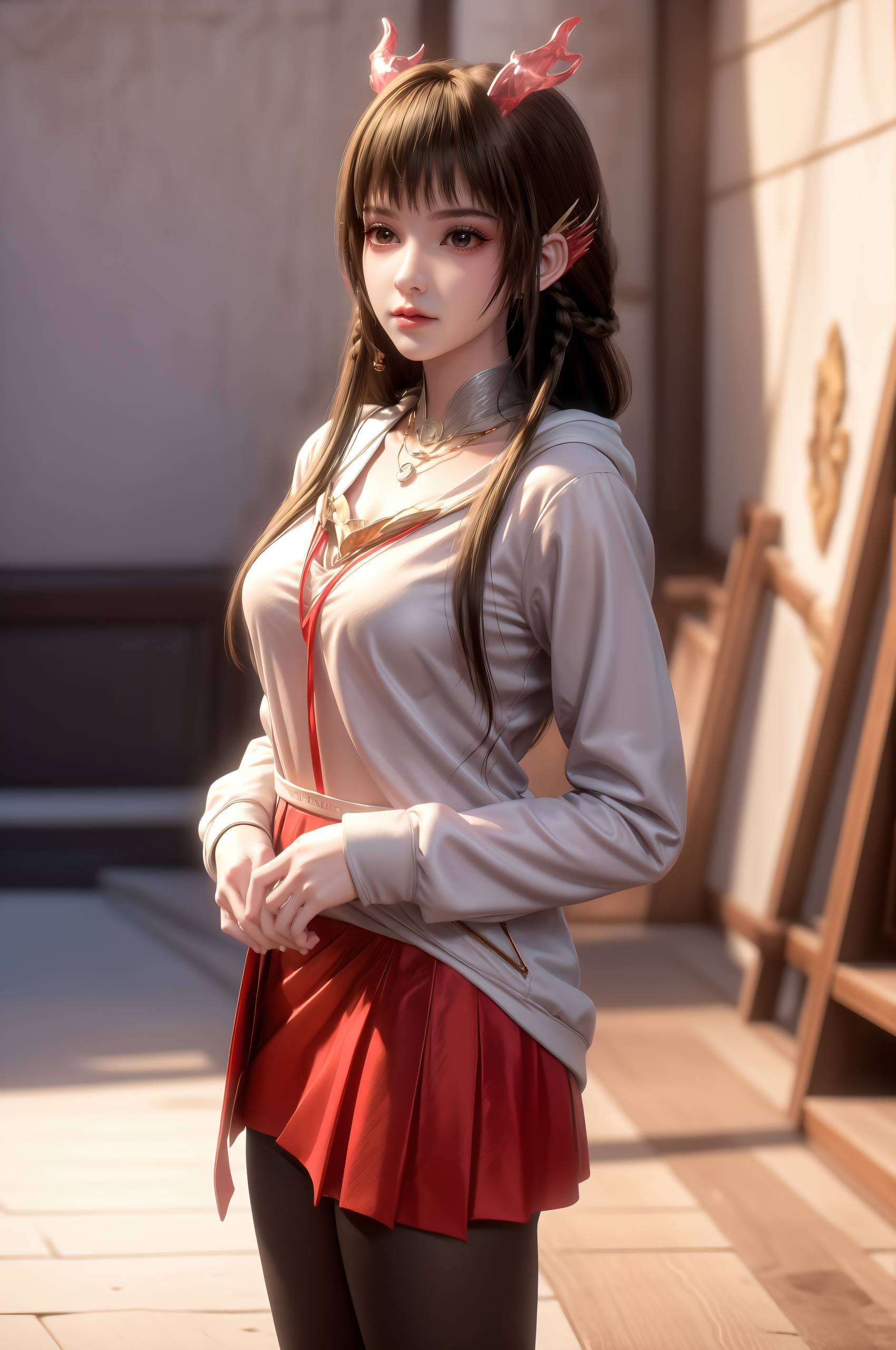 感受国漫女神的独特魅力将她的美丽与玄幻的气息完美融合