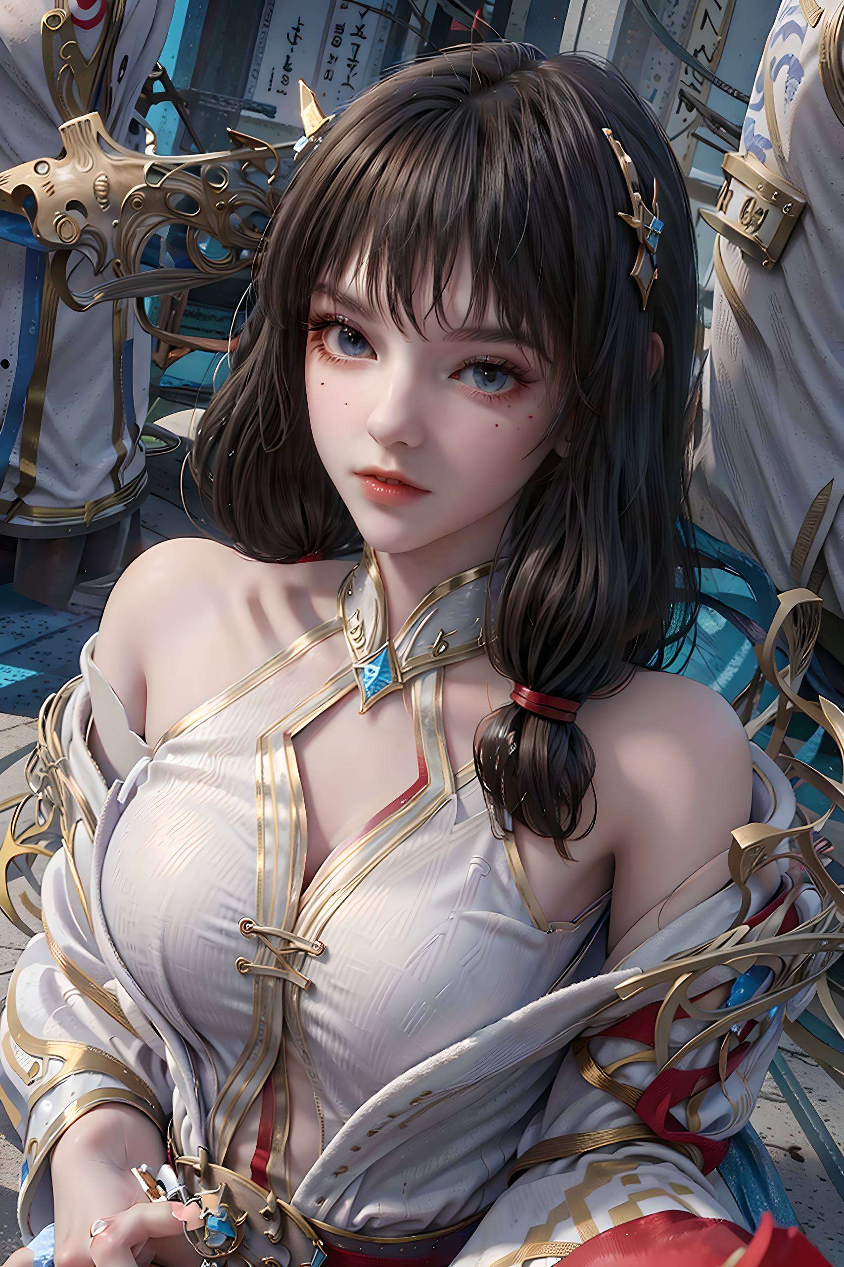 这位国漫美女的迷人风采吧！😍 她可是来自玄幻世界的小调皮今天要给大家带来一组超级萌萌哒的国漫女神壁纸哦！🌟 快来跟我一起看看云落超清壁纸图片