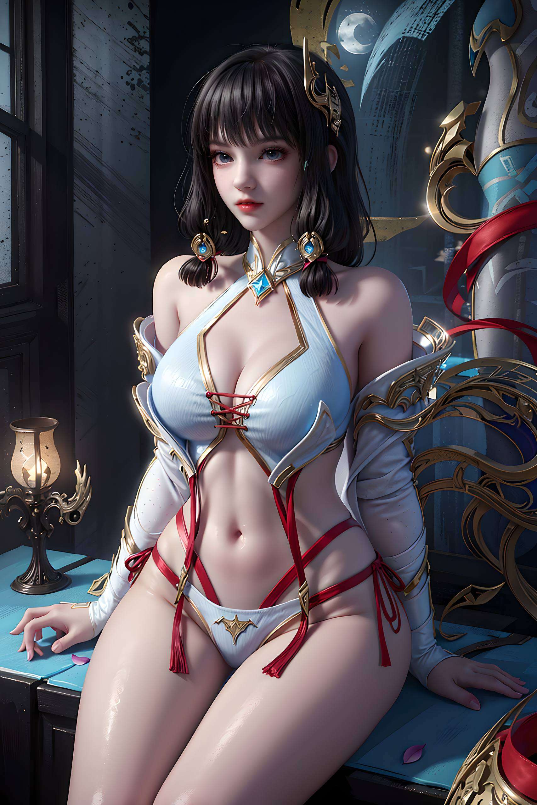 每一帧都如诗如画仿佛从二次元的世界穿越而来