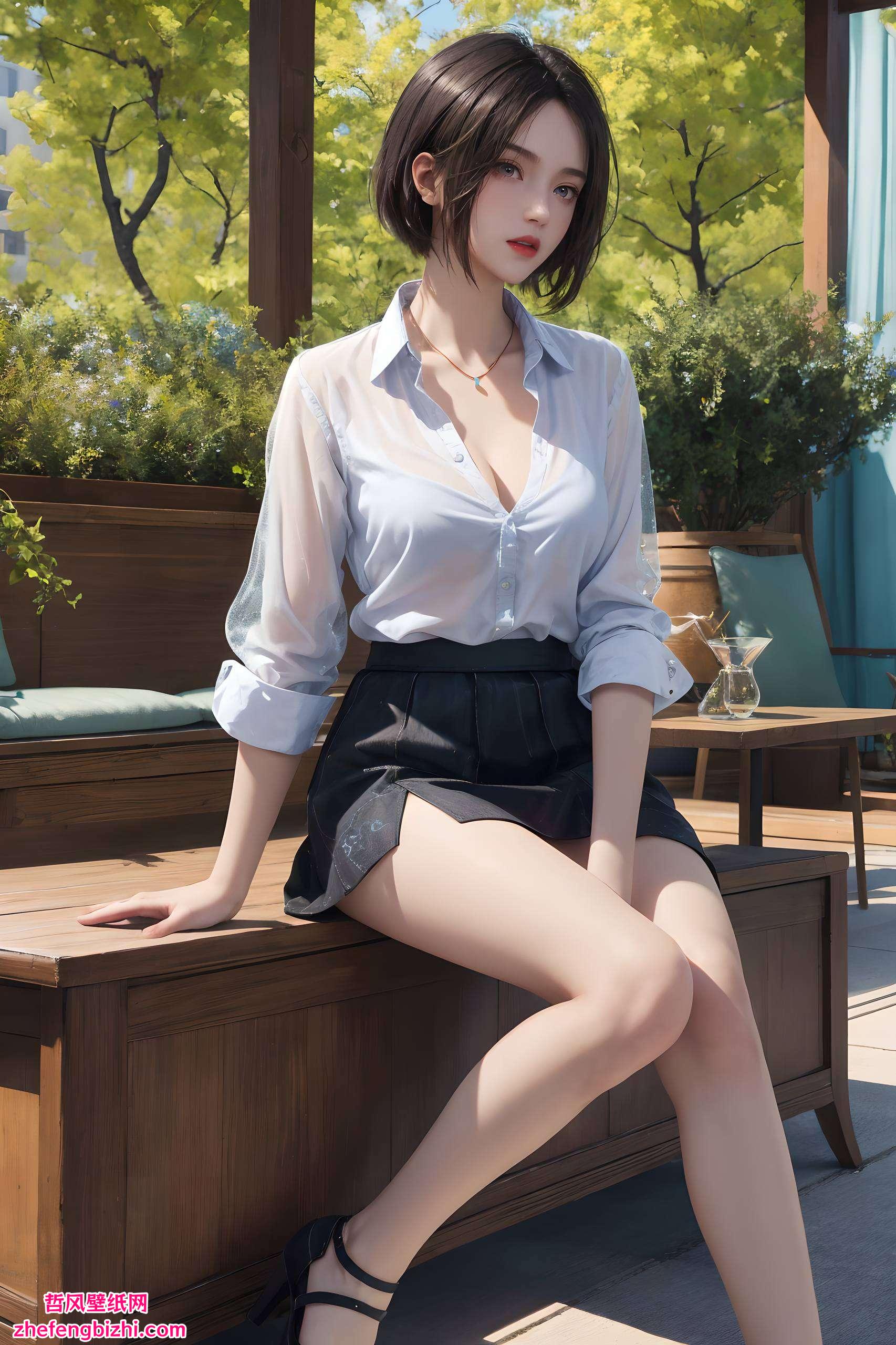 将画江湖之不良人中的姬如雪完美呈现在iPad上展现出一种慵懒而迷人的玄幻美感