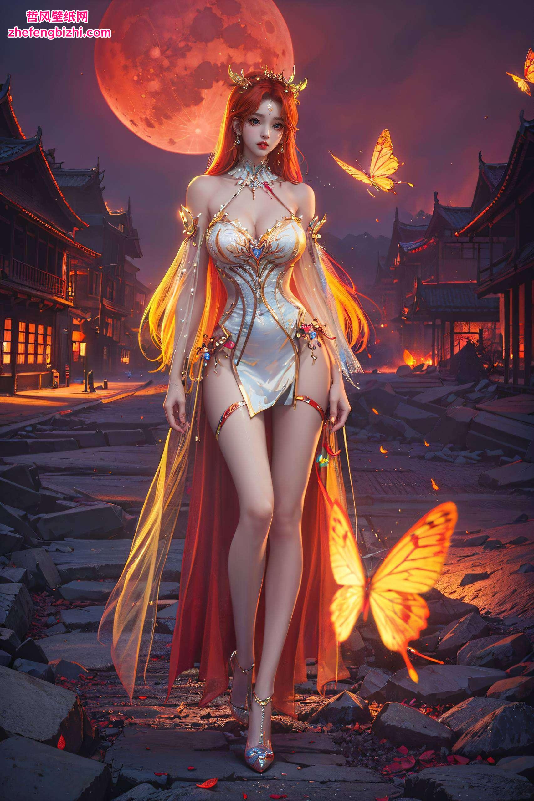 沉浸在国漫的绚烂世界让柳七月的照片壁纸成为你生活中的视觉盛宴