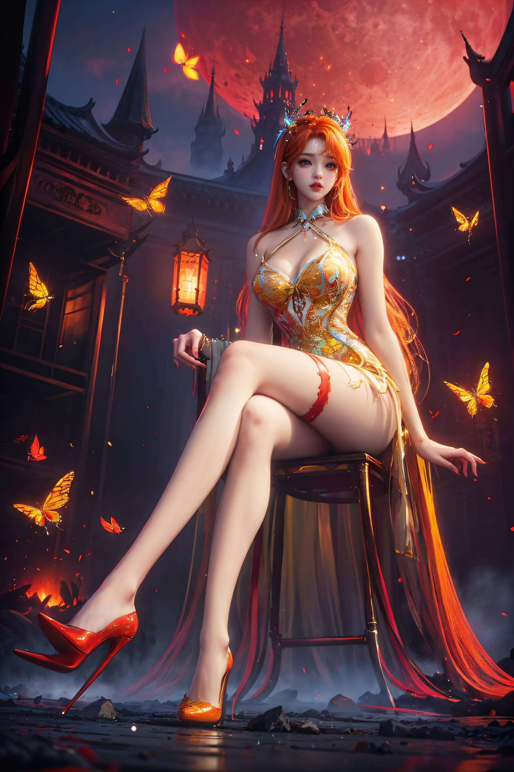 她时而眨着大眼睛更是无数动漫迷心中的梦幻女神