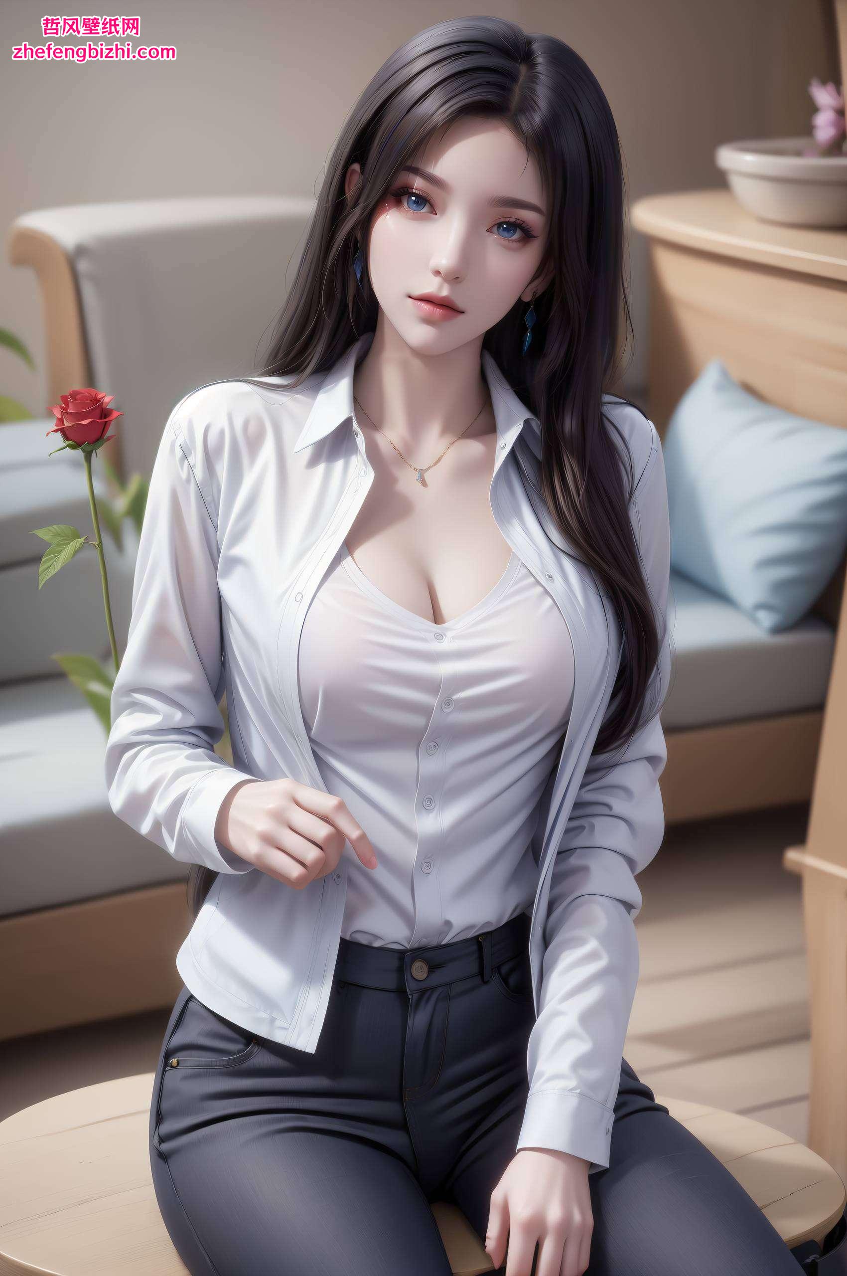 成了你电脑屏幕上的常客这么酷炫的国漫女神