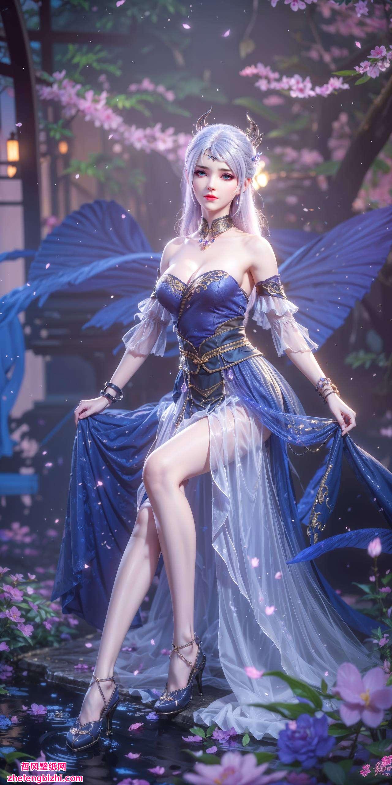 每一笔线条都如诗如画这款斗破苍穹中的洛璃壁纸