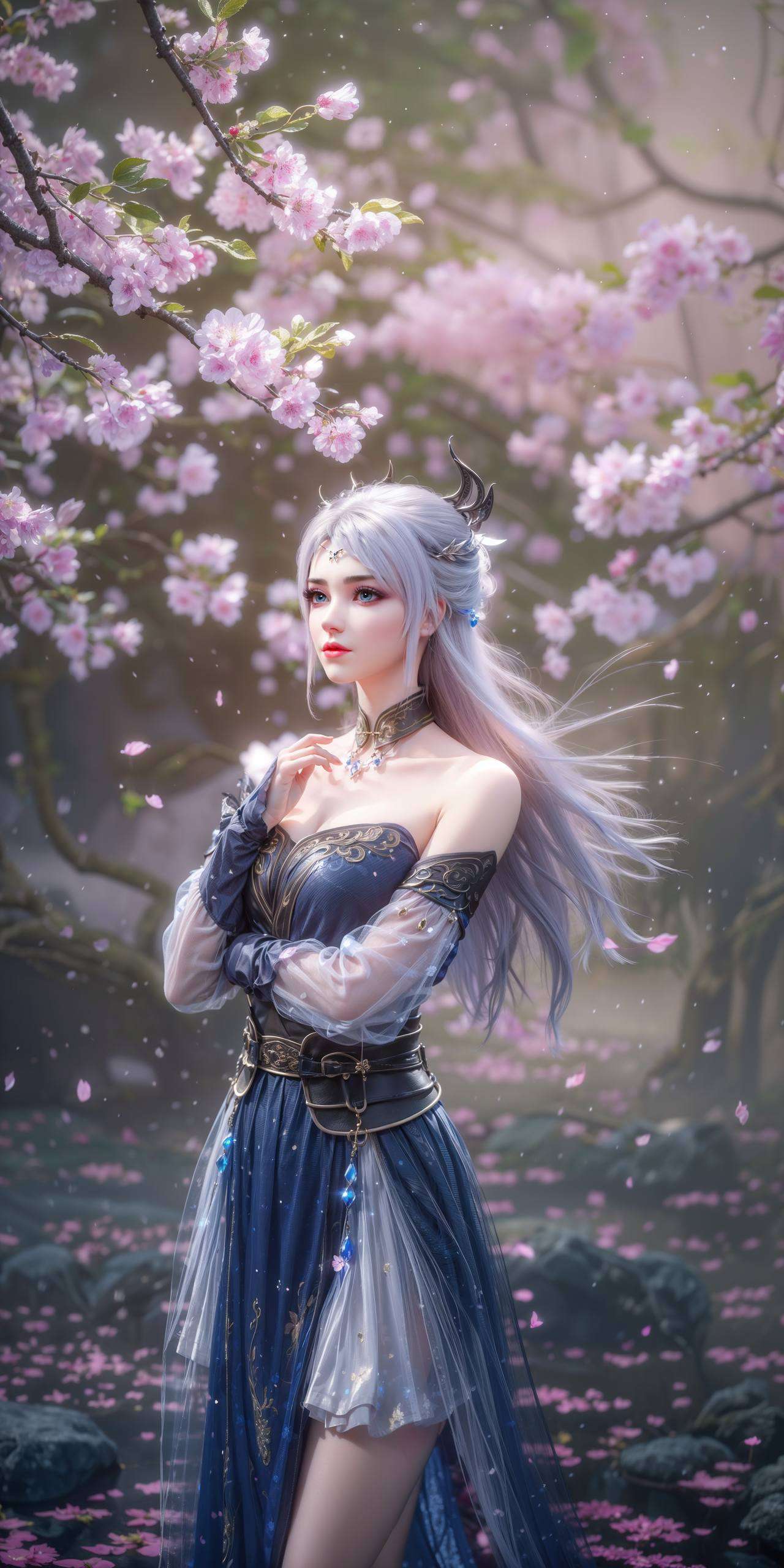 每一次的出现都仿佛带着玄幻世界的魔力眼神深邃如星空