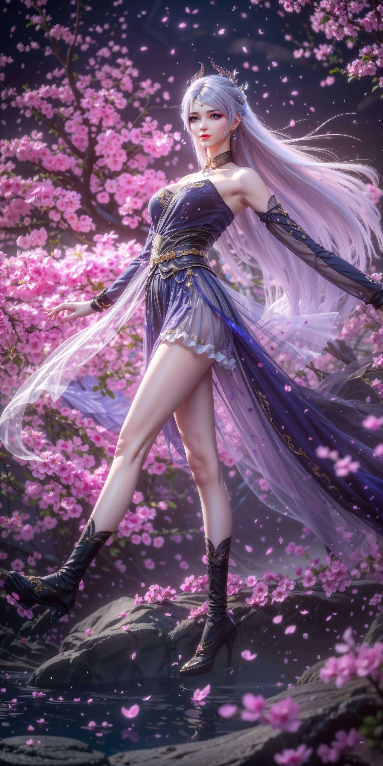 这位国漫女神仿佛藏着千年的玄幻故事