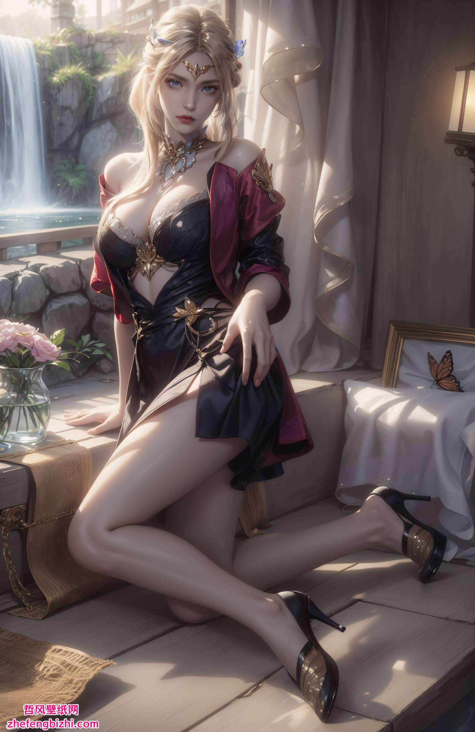 今天给大家带来一款绝美的AIGC免费壁纸更是实力担当