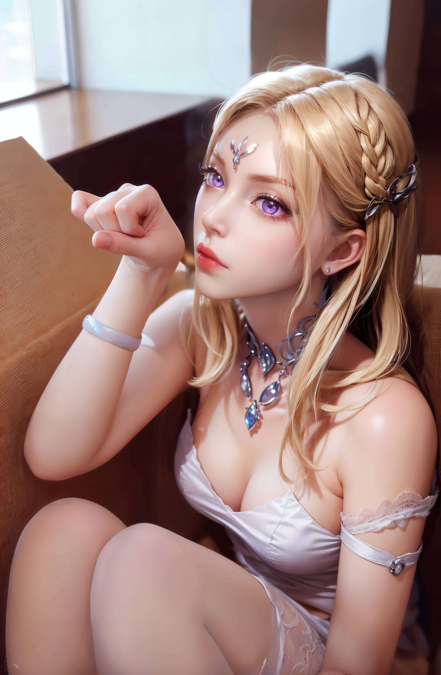 国漫女神的代表！雪儿妹妹不仅实力强大这款壁纸把她的玄幻气质和甜美风完美结合