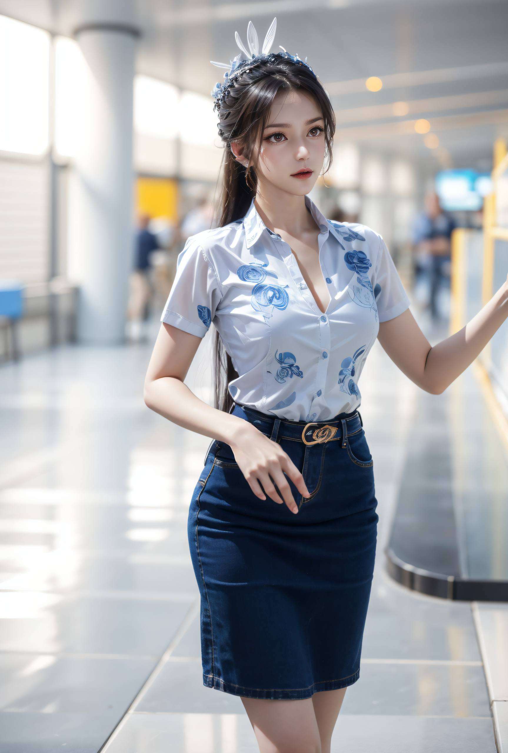 成为了国漫爱好者的手机屏保新宠小舞P头发图片高清壁纸