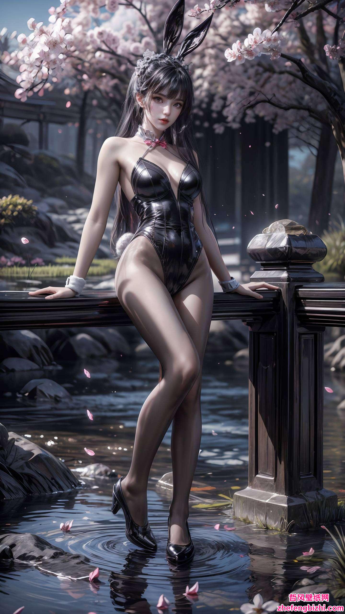 以其俏皮的兔耳朵和活泼的性格赢得了无数粉丝的喜爱将那份玄幻的浪漫与美好