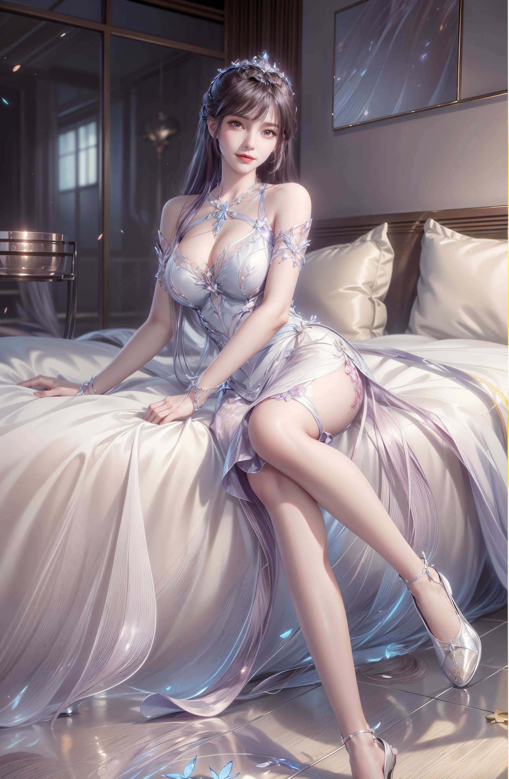 成为了无数动漫迷心中的国漫女神代表以她独特的魅力和柔美的舞姿