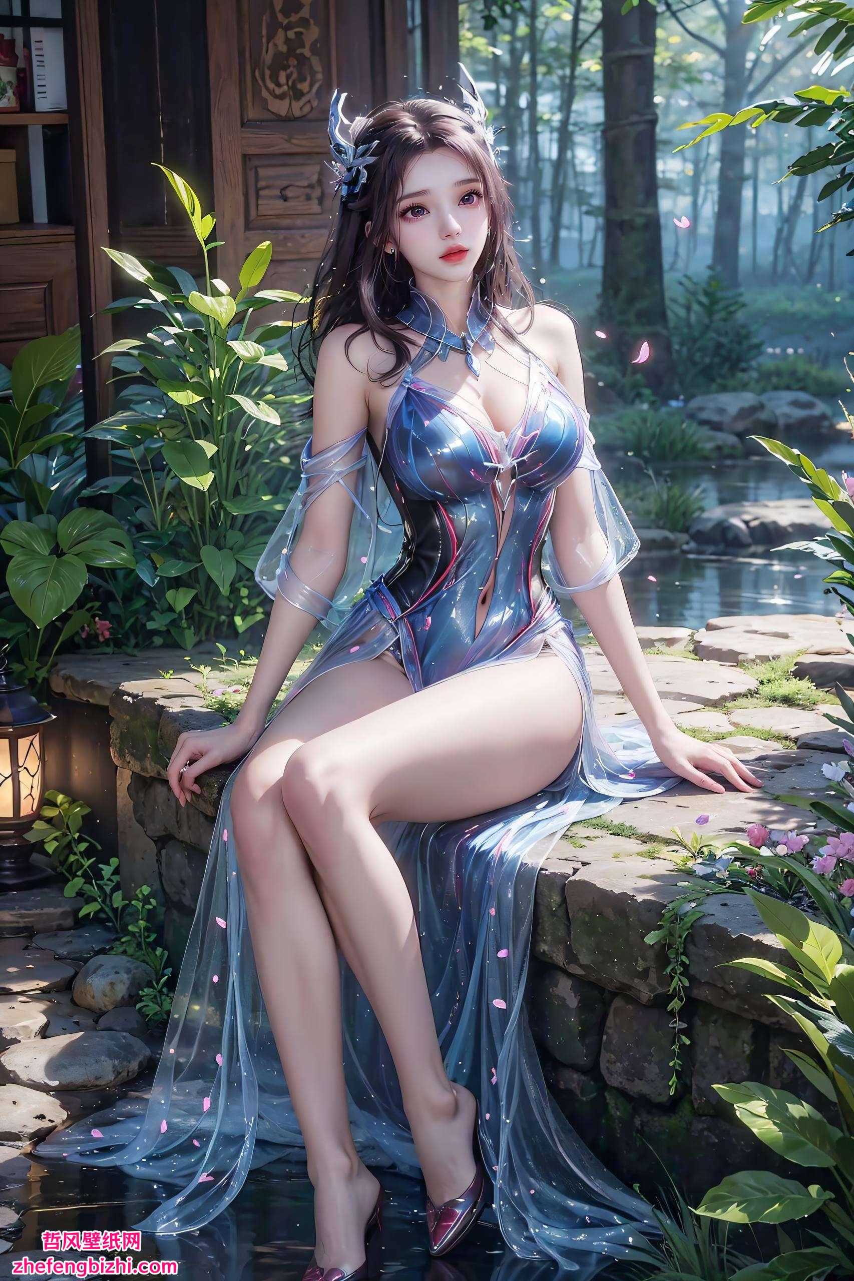 是我们国漫界的小可爱哦！快来看看她的风采吧！🌸💕✨大家好！今天给大家带来一款超级可爱的国漫女神——朱竹清的妇女节专属壁纸！这位来自《斗罗大陆》的小姐姐