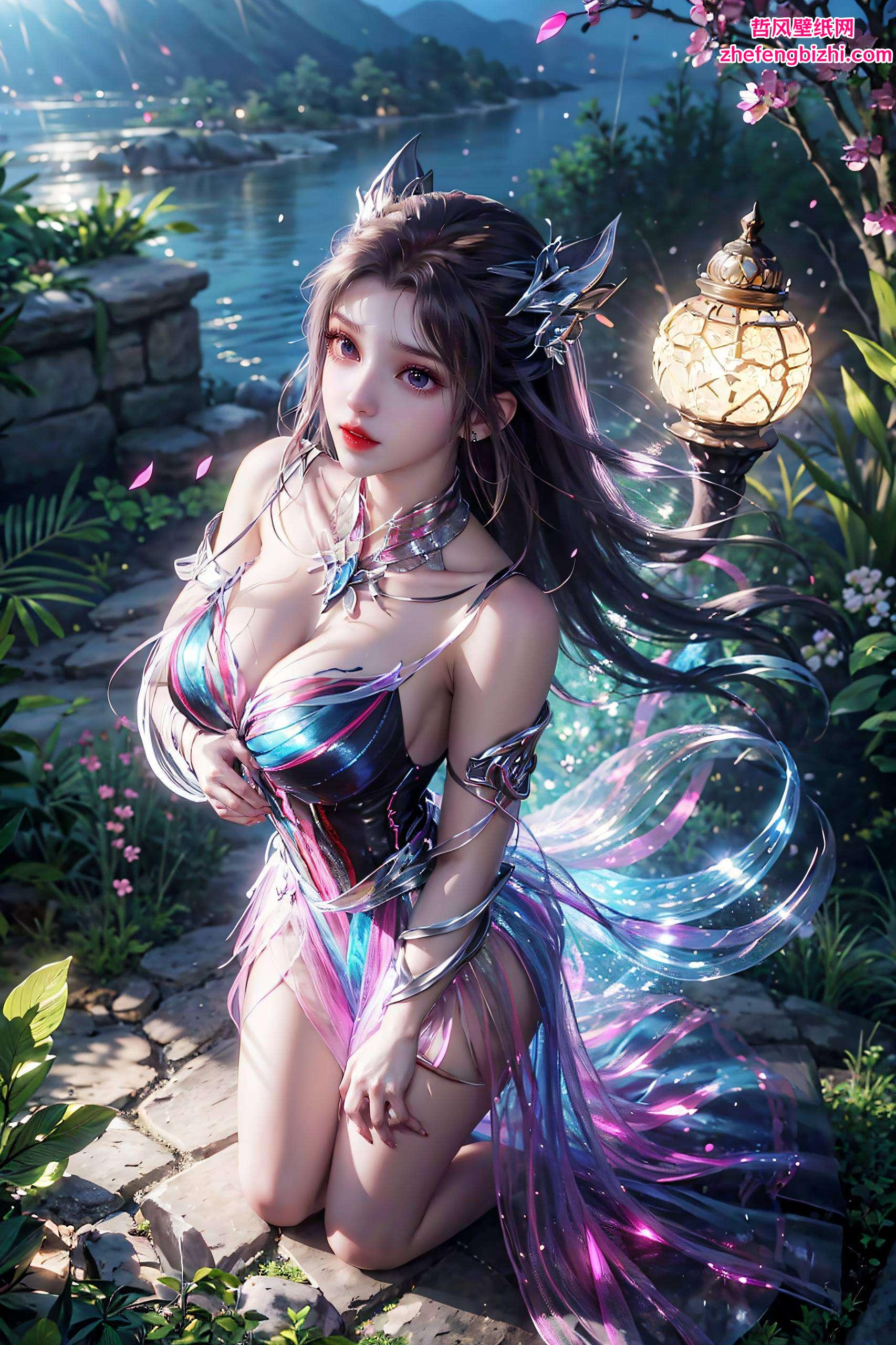 让你的电脑瞬间变身玄幻世界的美女集中营吧！🌸✨🎉嘿