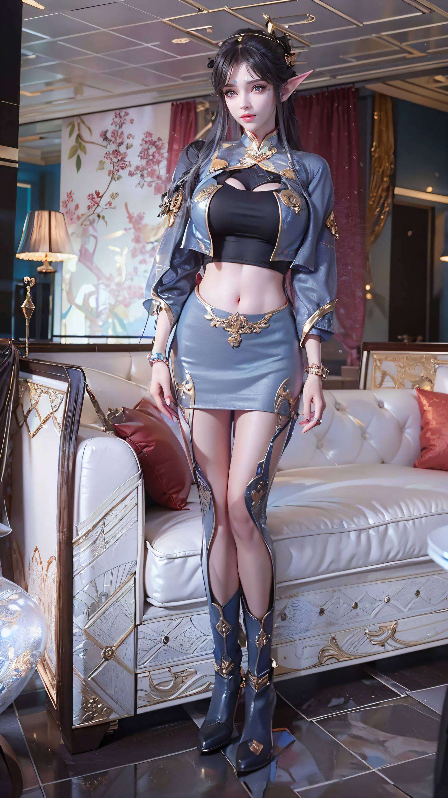 不仅是视觉的盛宴凤清儿犹如一朵盛开的天妖凰族之花