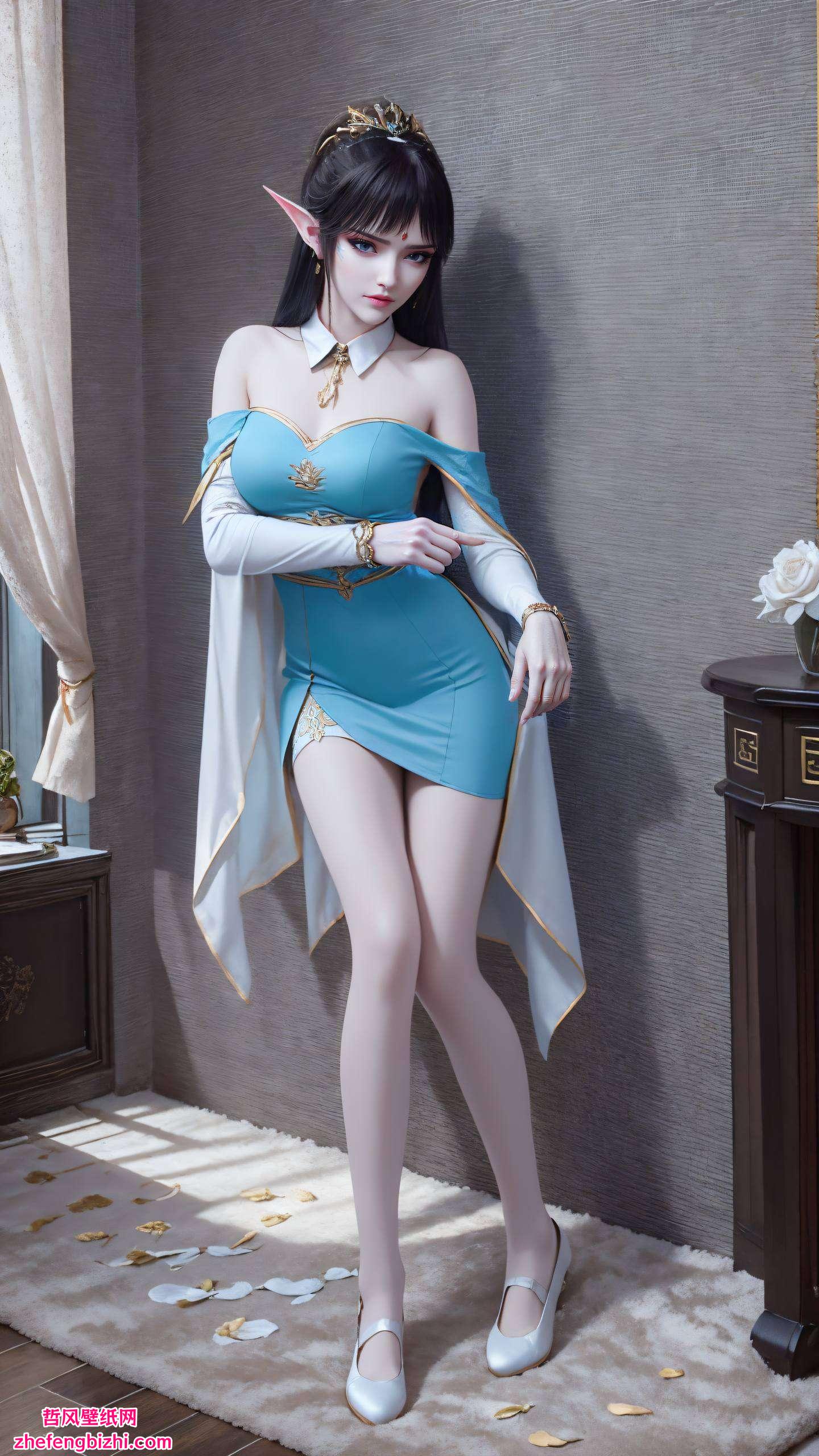 那独特的气质不仅美得让人心动