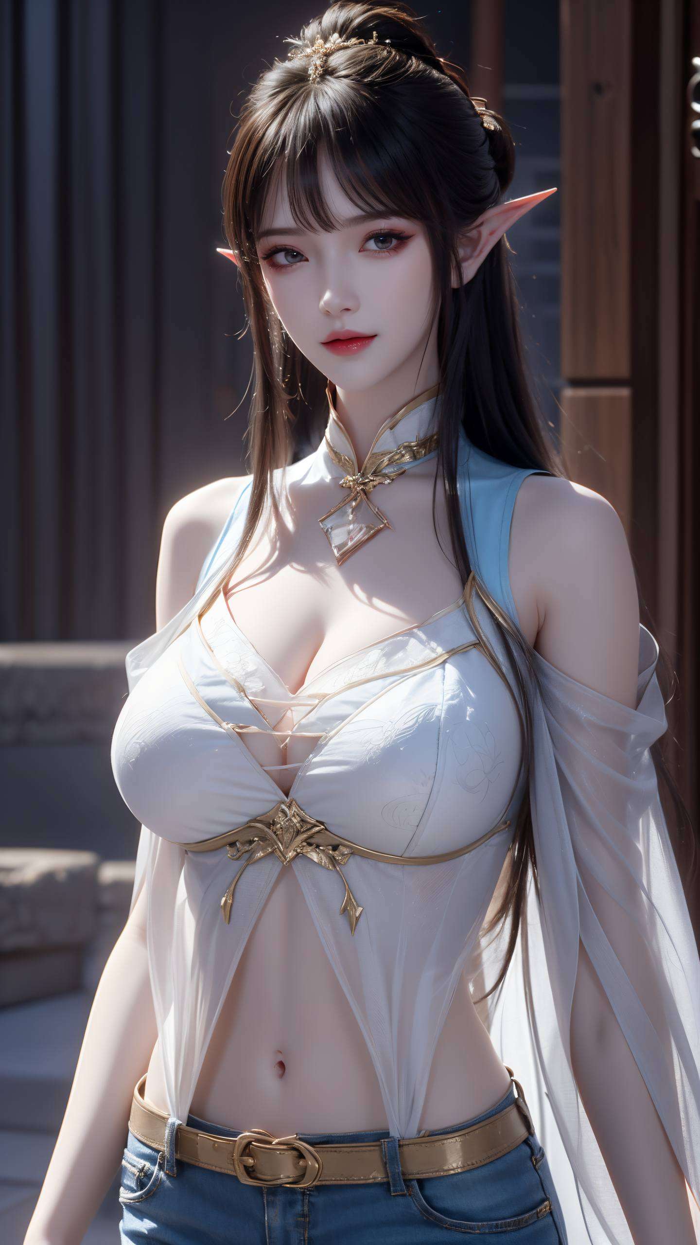 不仅以她的美貌和神秘气质征服了无数粉丝成为了国漫界的壁纸宠儿