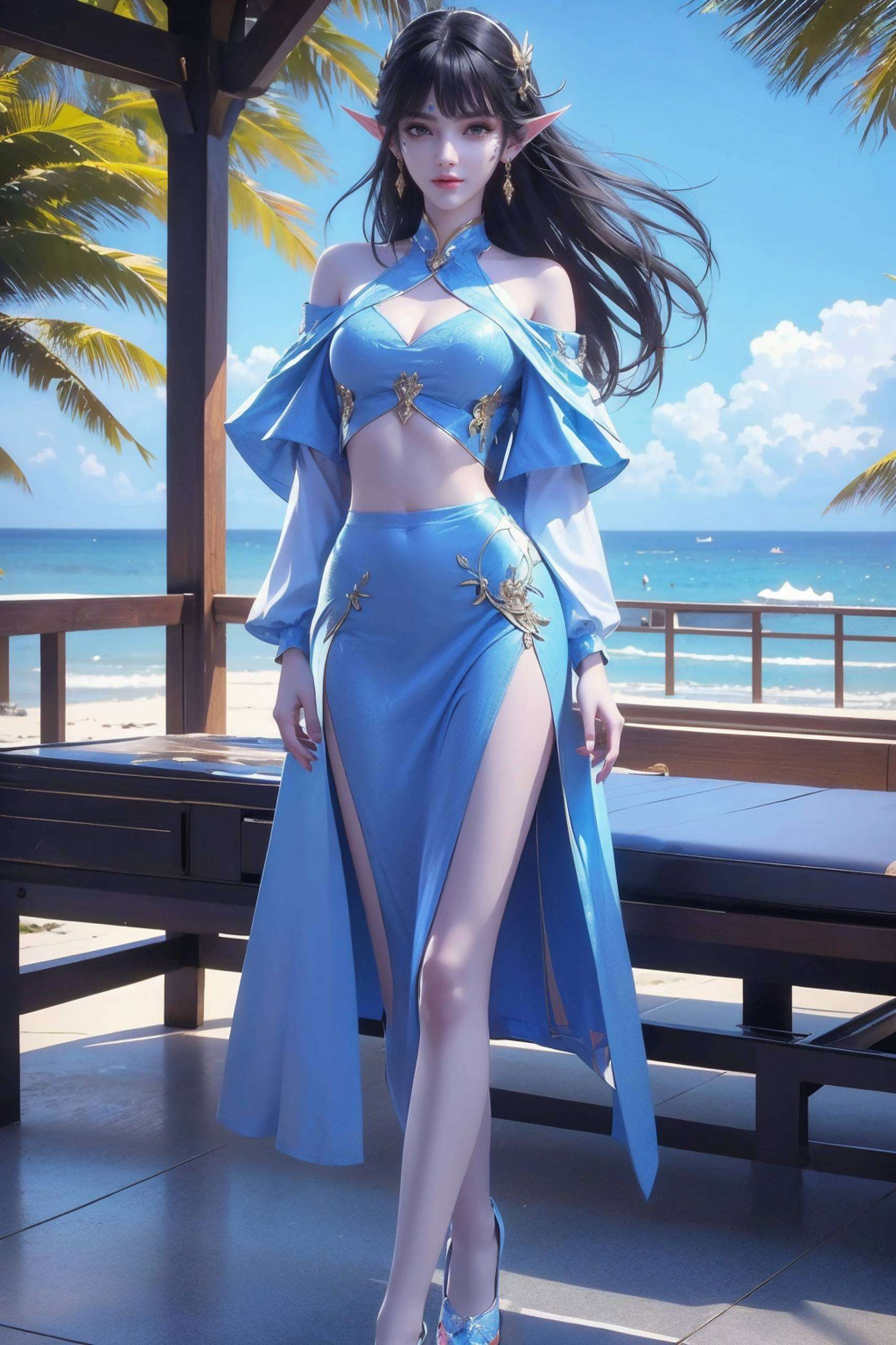 她的壁纸不仅是国漫女神的代表