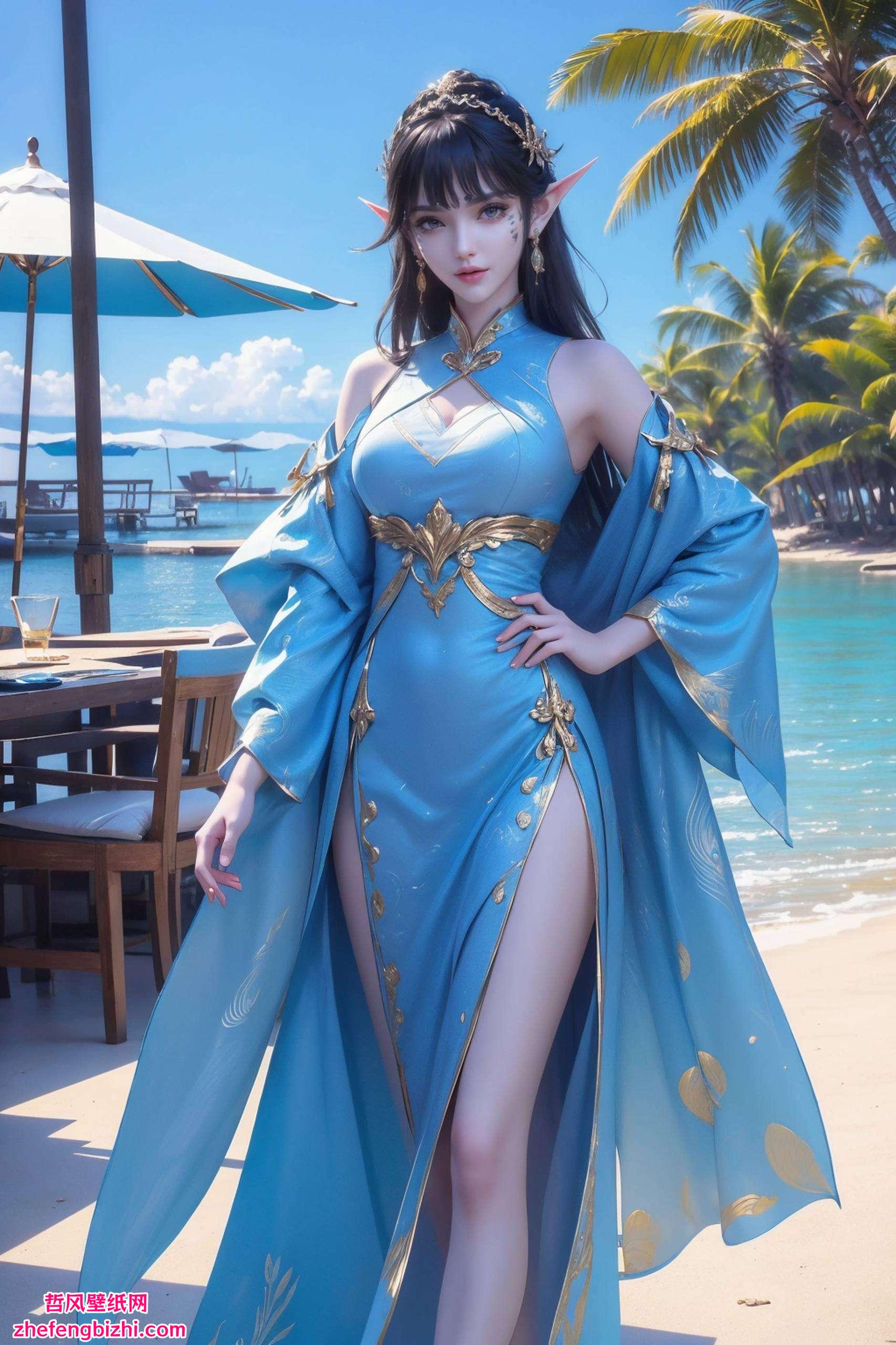 每一次瞥见她的身影仿佛国漫的每一个角落都因她的存在而灵动起来