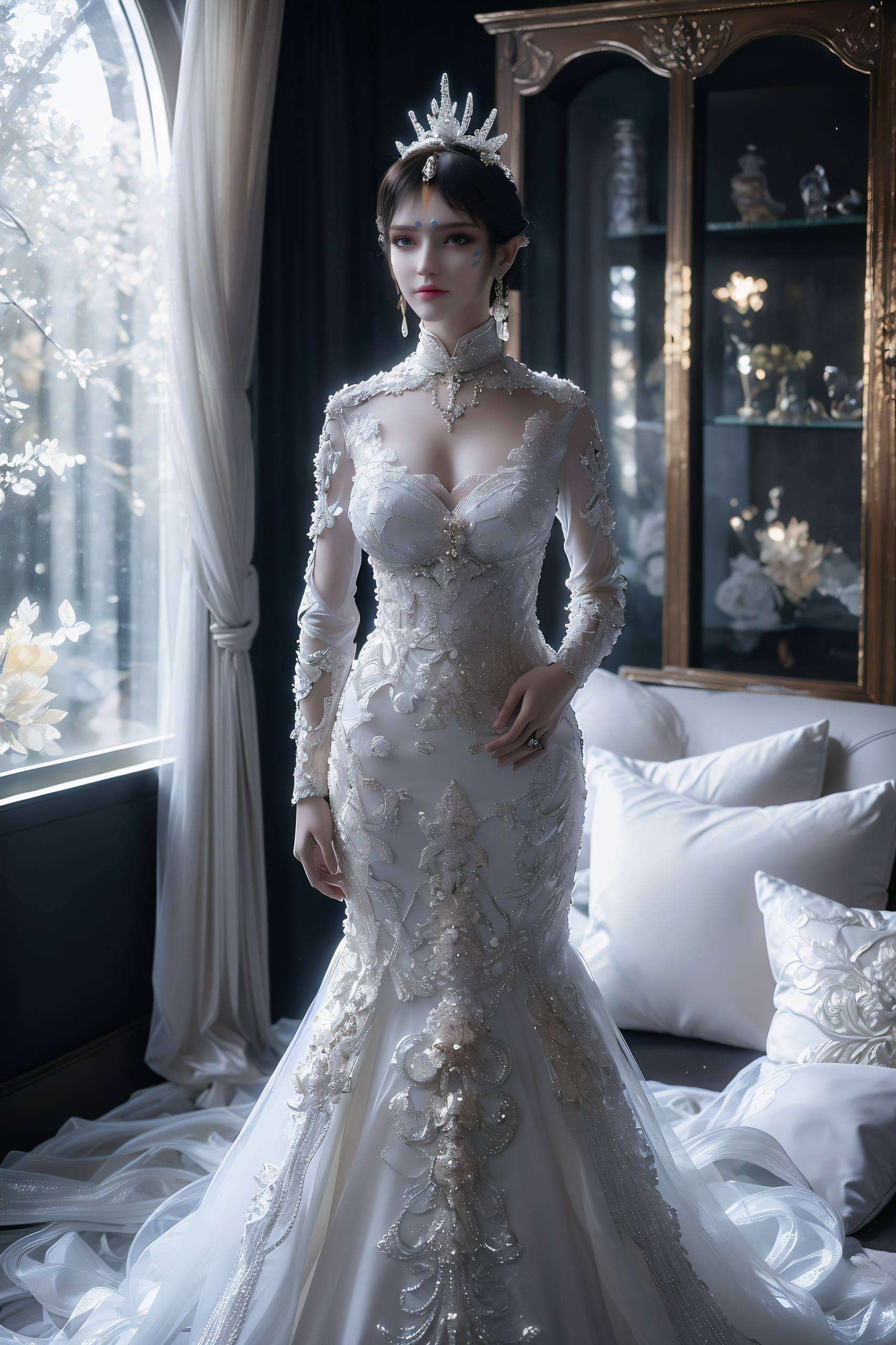 不仅为我们的日常增添了国漫女神的温柔她那轻盈的步伐