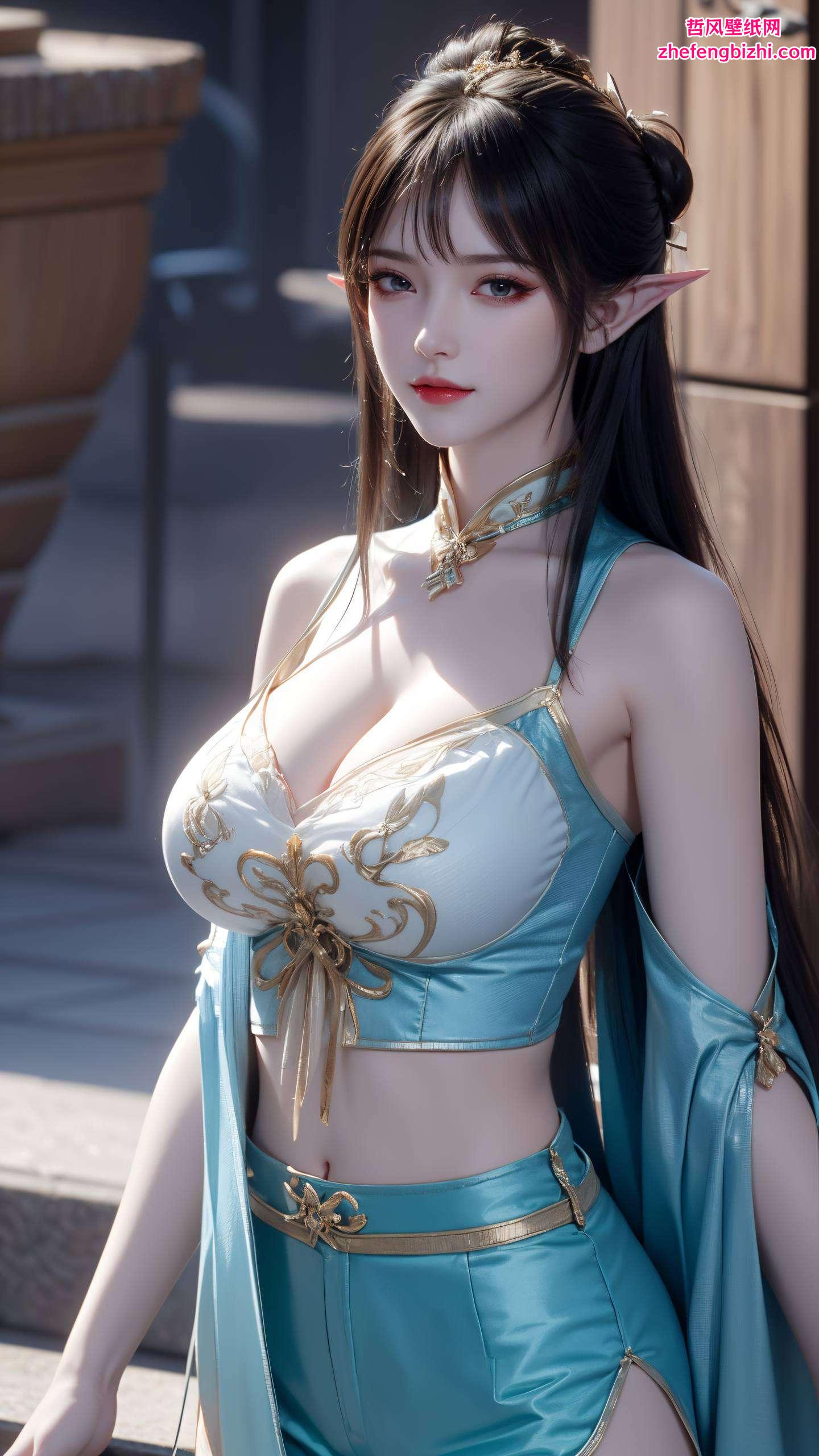 让她在国漫女神中独树一帜每当夜幕降临