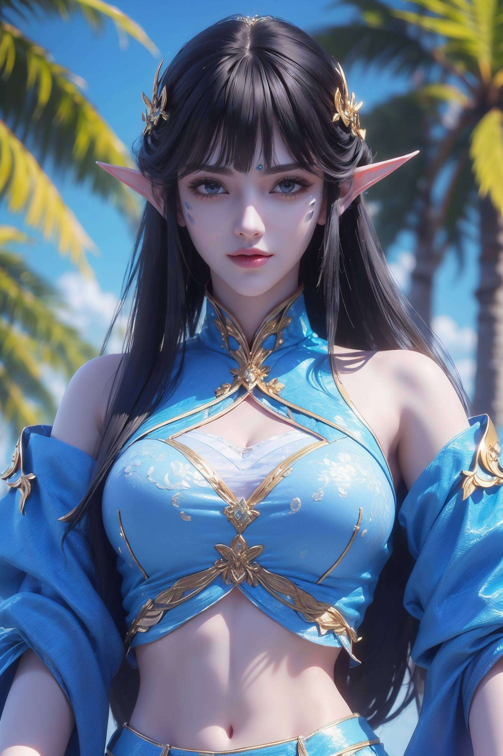 仿佛能感受到生命的绚烂与辉煌她的美不仅仅是外表的惊艳