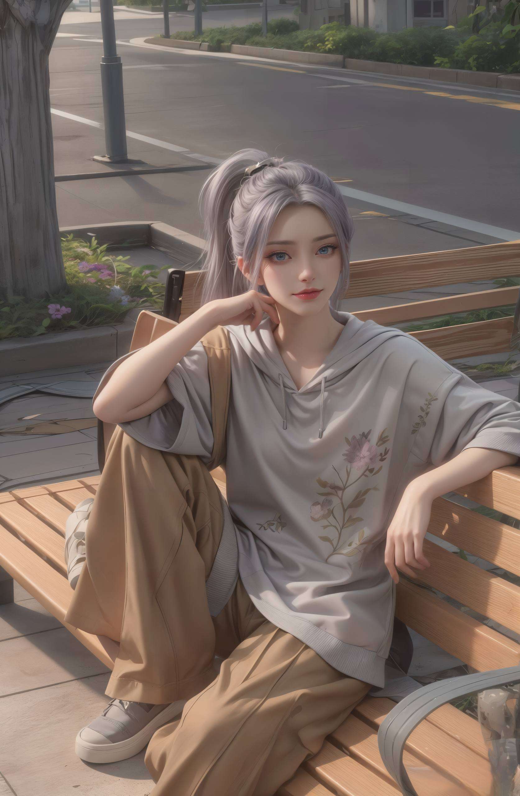 今天给大家带来一款超级Q萌的韩月动态壁纸！这位国漫女神不仅美得让人心动嘿