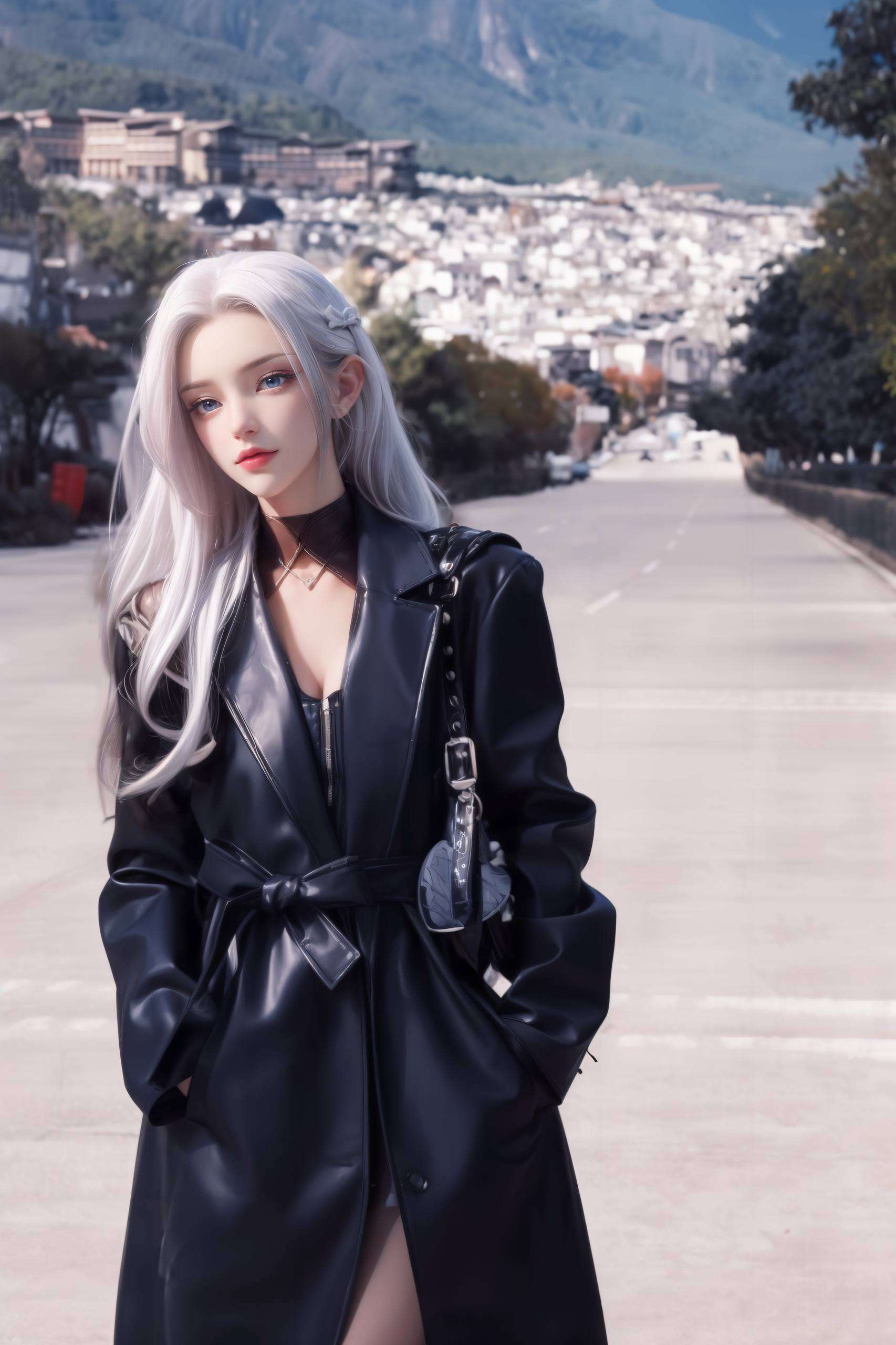 打造出一幅幅令人心动的画面与国漫女神的柔美风情交织