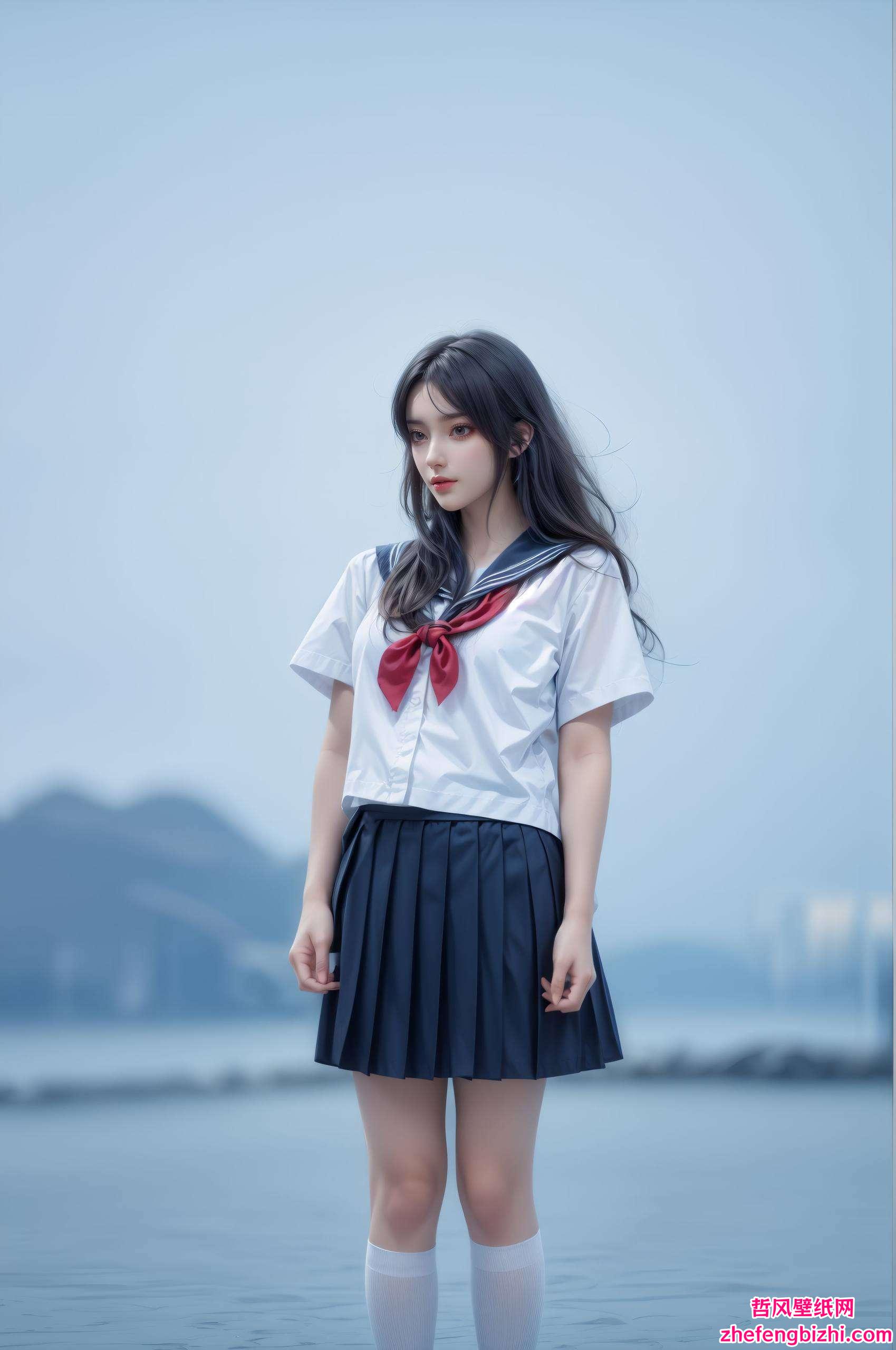 柳菲以其独特的魅力一瞥那动漫美女的温柔与坚韧
